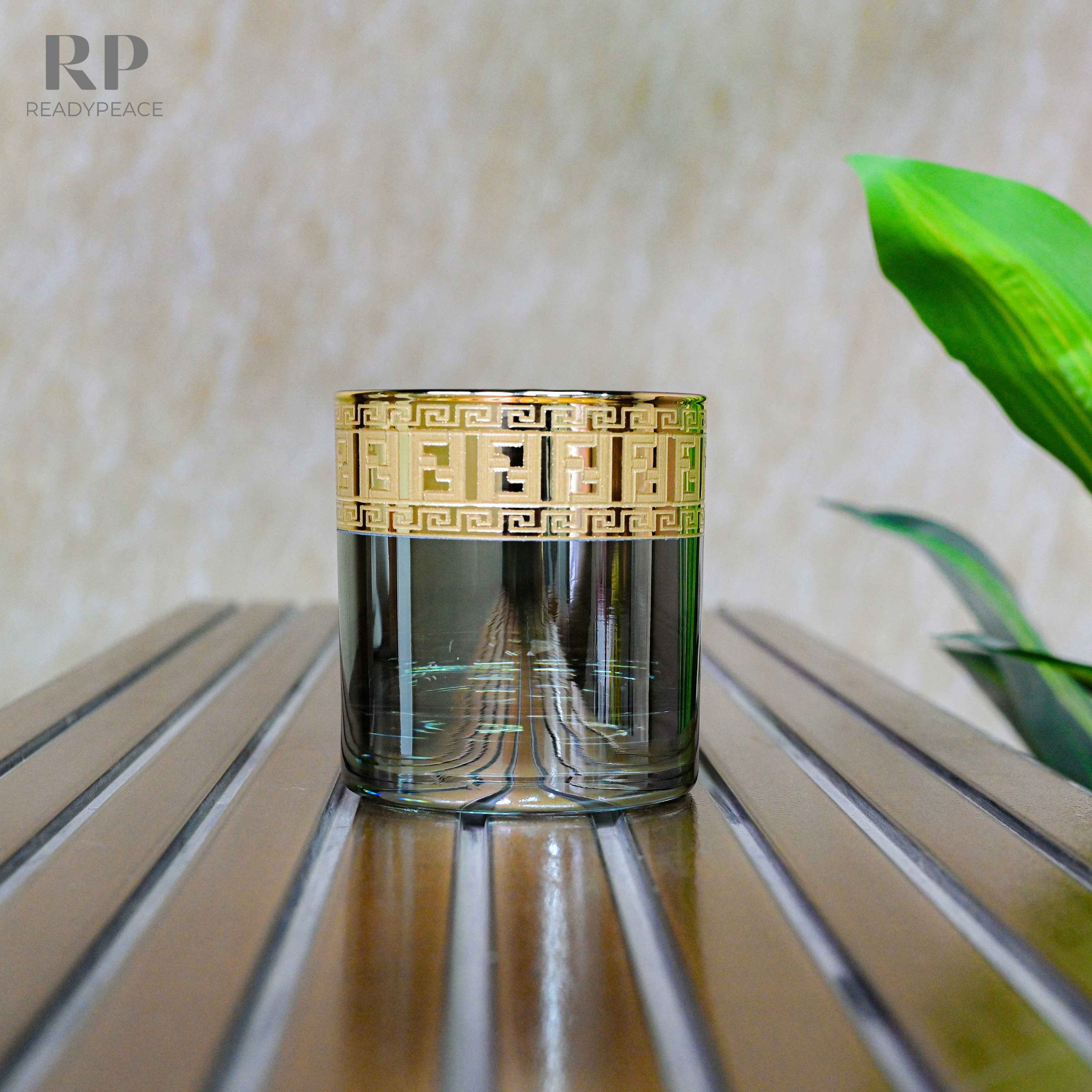 Sheen Fendi Bluish Green Gold Plated Glasses (390 ml)