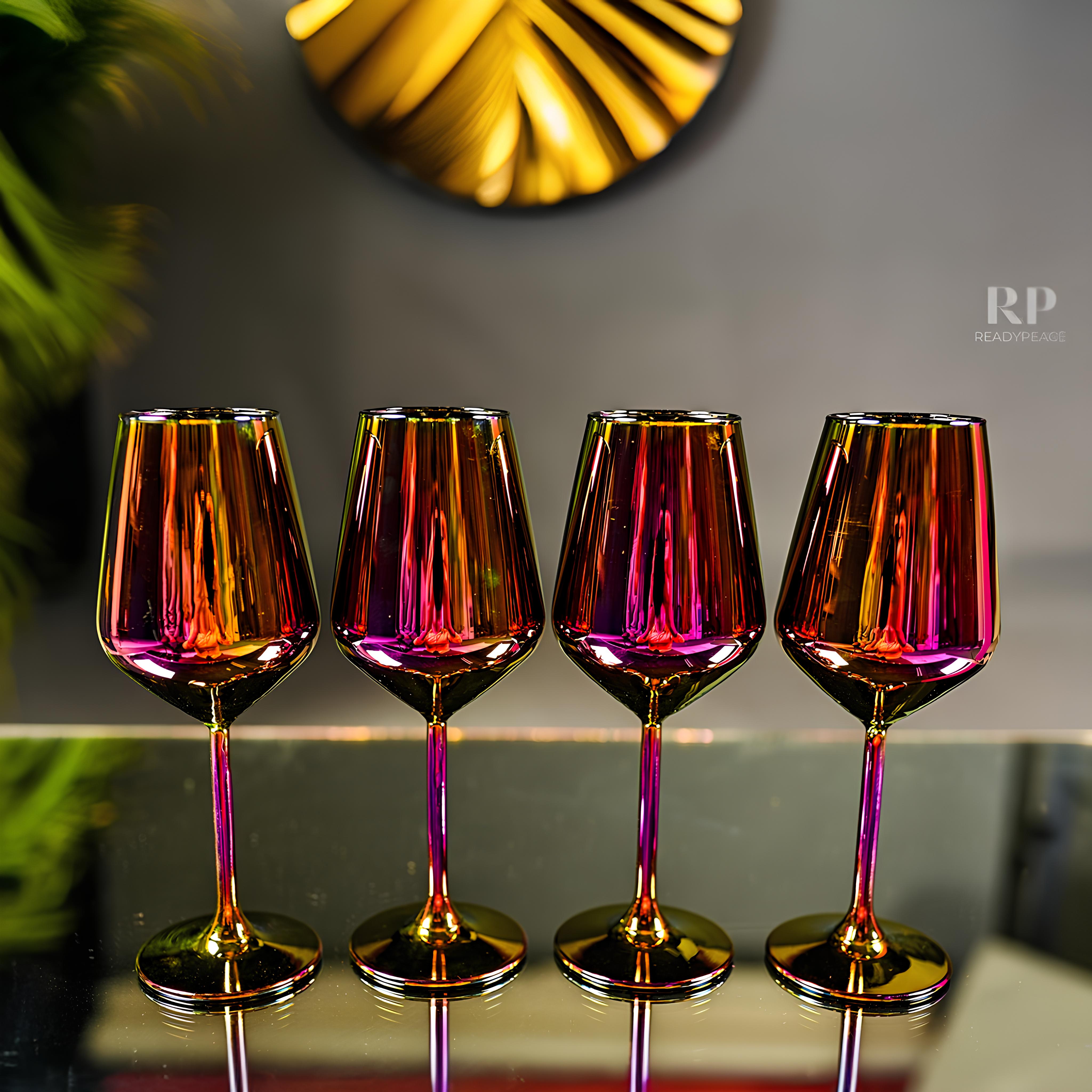 Luxe Touch Turkey Decanter Set with 6 Wine Glasses