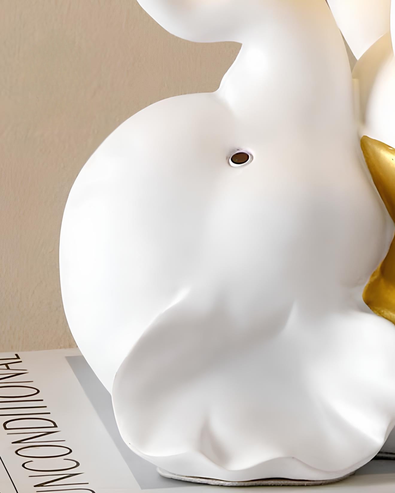 Lucky Cute Elephant with Moon Lamp