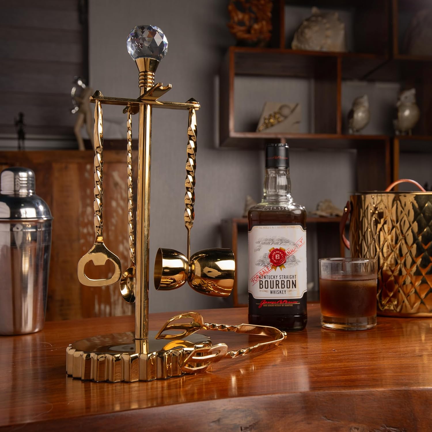 Czar 5 pcs Diamond Bar Set with Stand