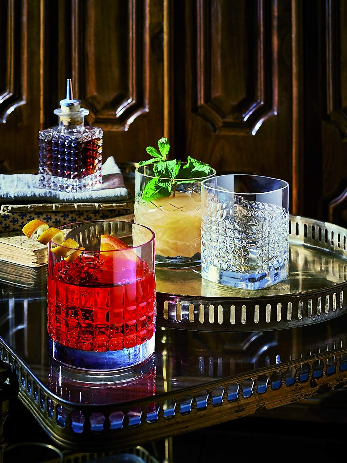 INTENSO Elixir Crystal Whisky 5 pcs decanter set