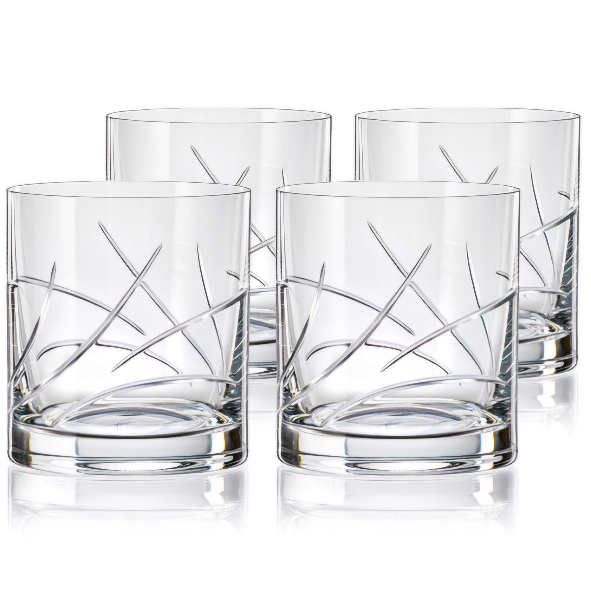 Crystalex Bohemia Crystal Whiskey Glasses - 410 ml (Set of 6)