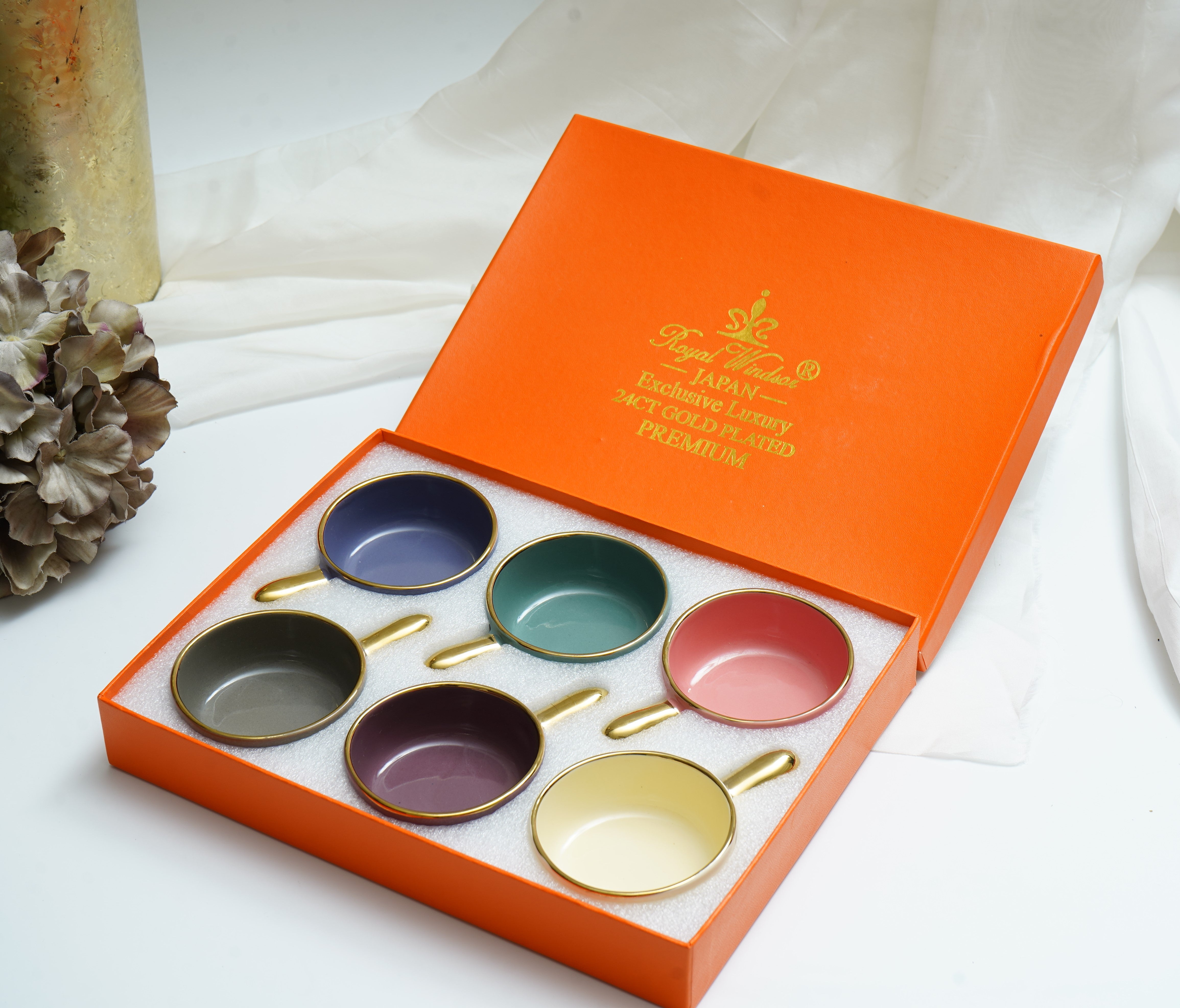 Prism Gold Plated Mini Bytes Serving Set