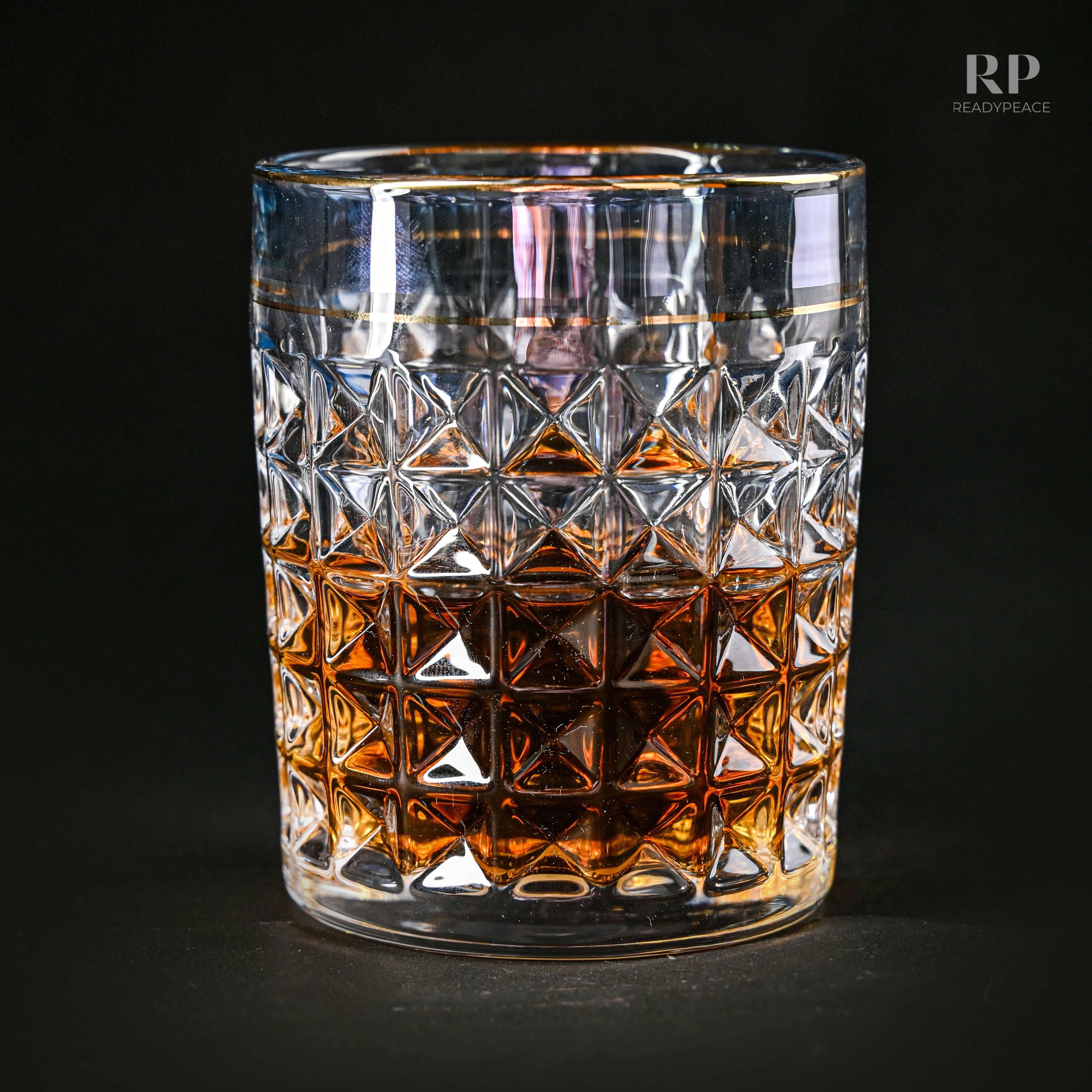 Titan Diamond Crystal Whiskey Glass (Set of 6)