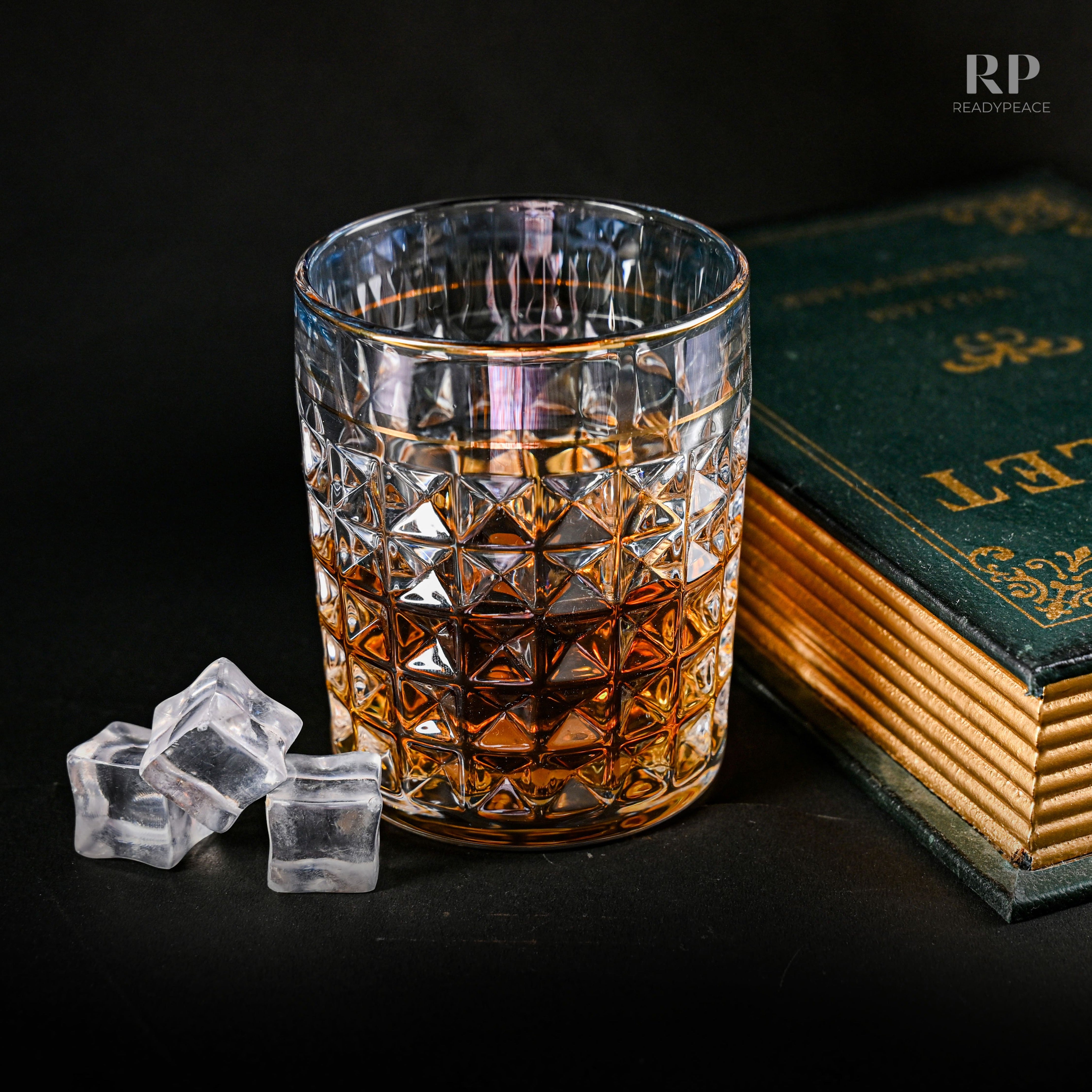 Titan Diamond Crystal Whiskey Glass (Set of 6)