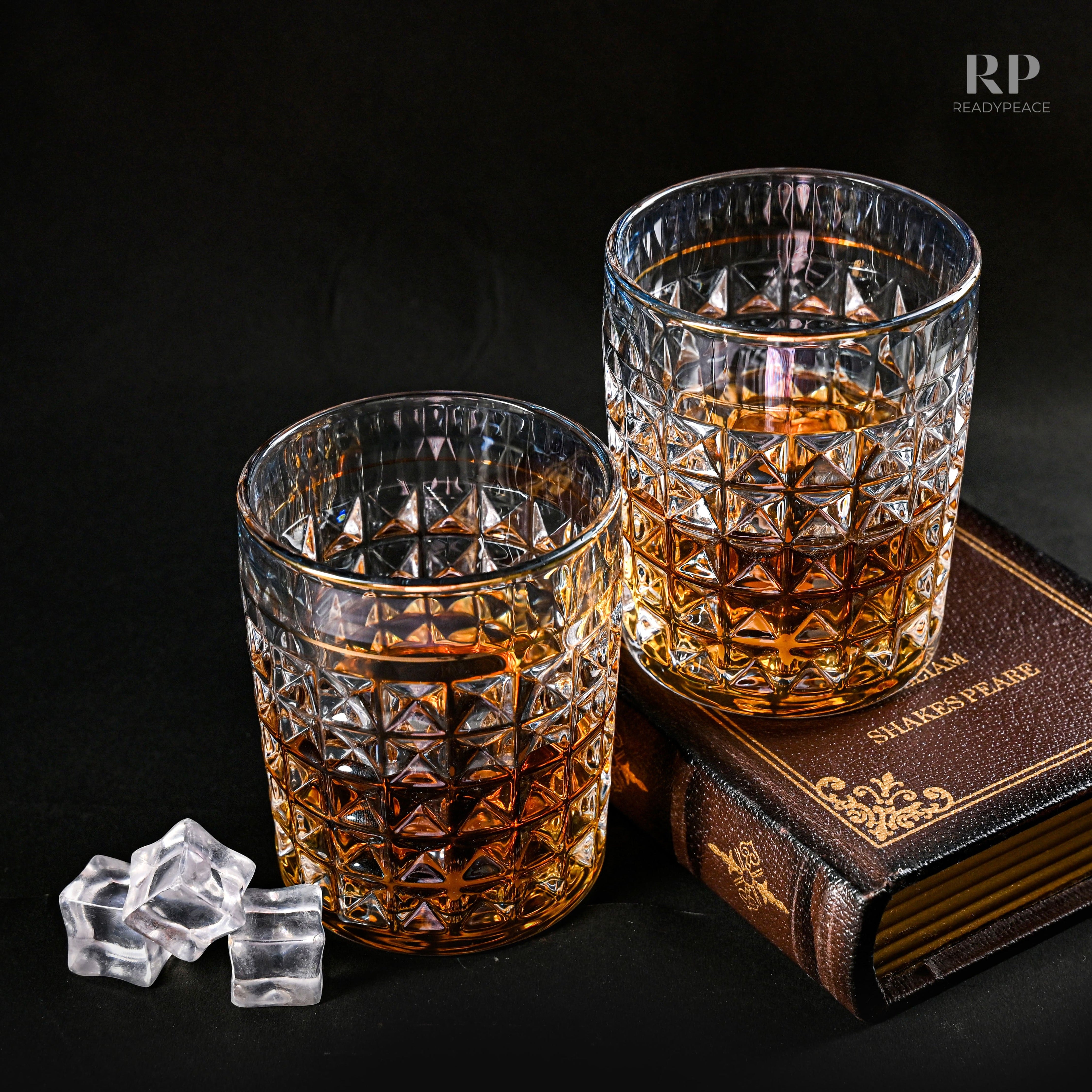 Titan Diamond Crystal Whiskey Glass (Set of 6)