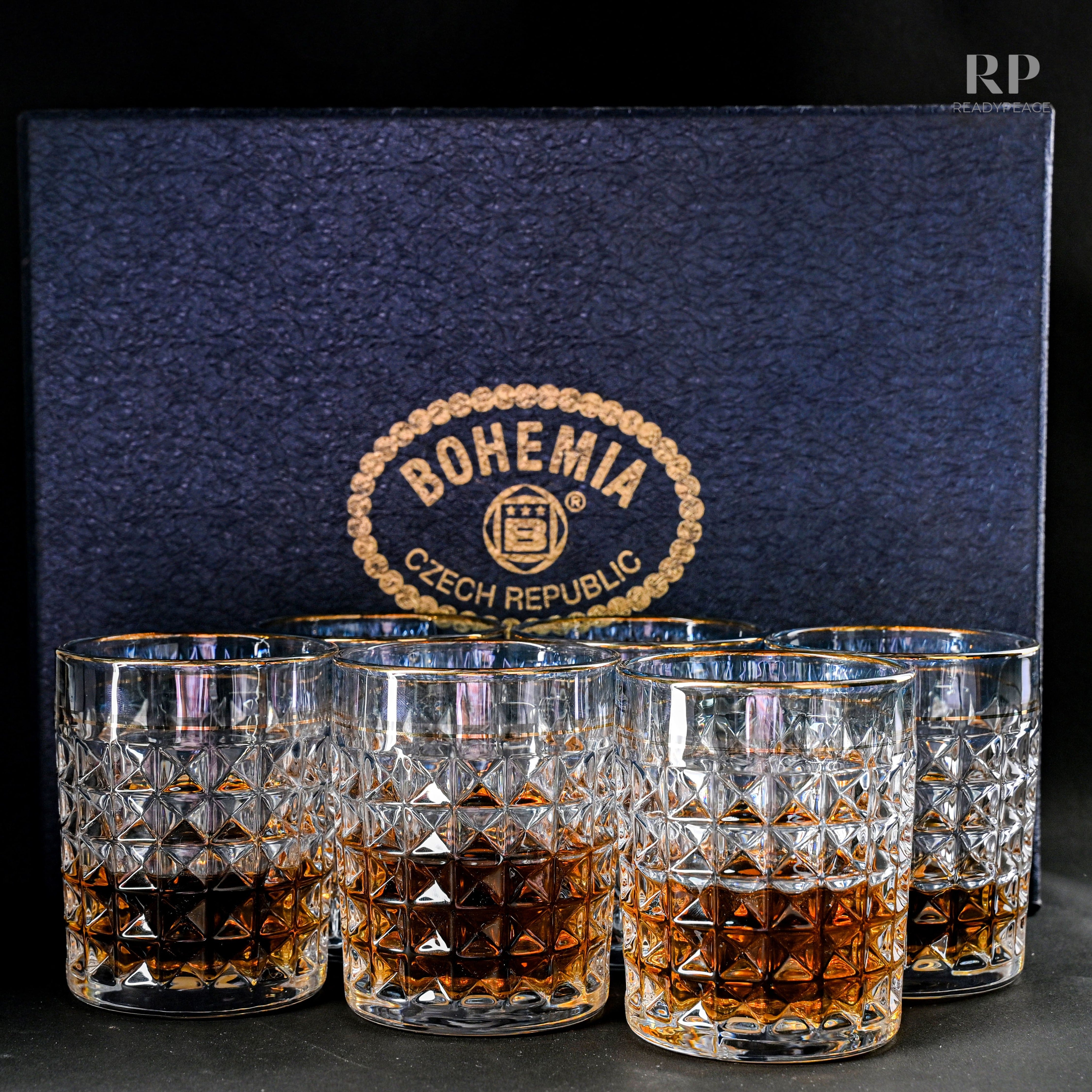 Titan Diamond Crystal Whiskey Glass (Set of 6)