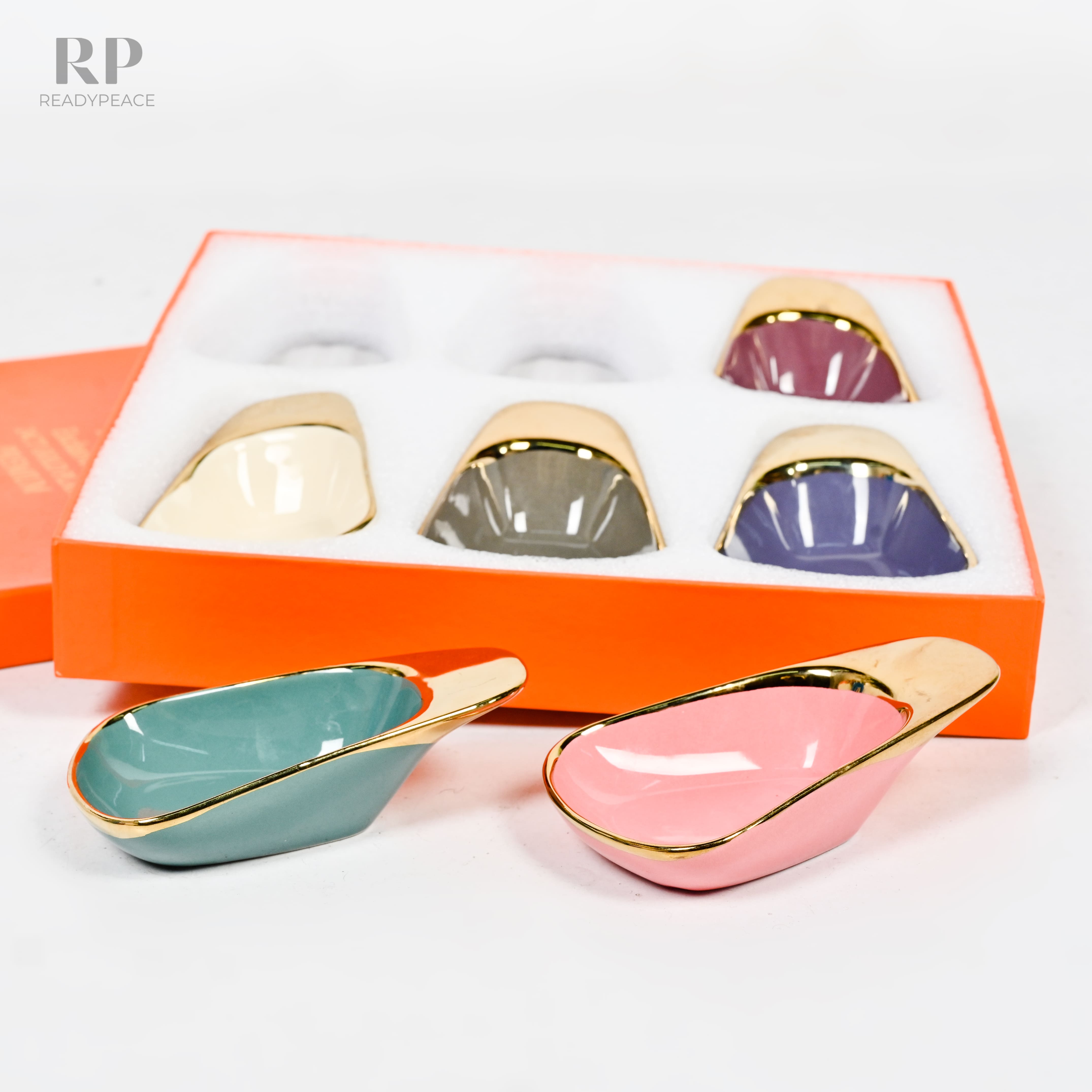 Prism Gold Plated Mini Bytes Serving Set