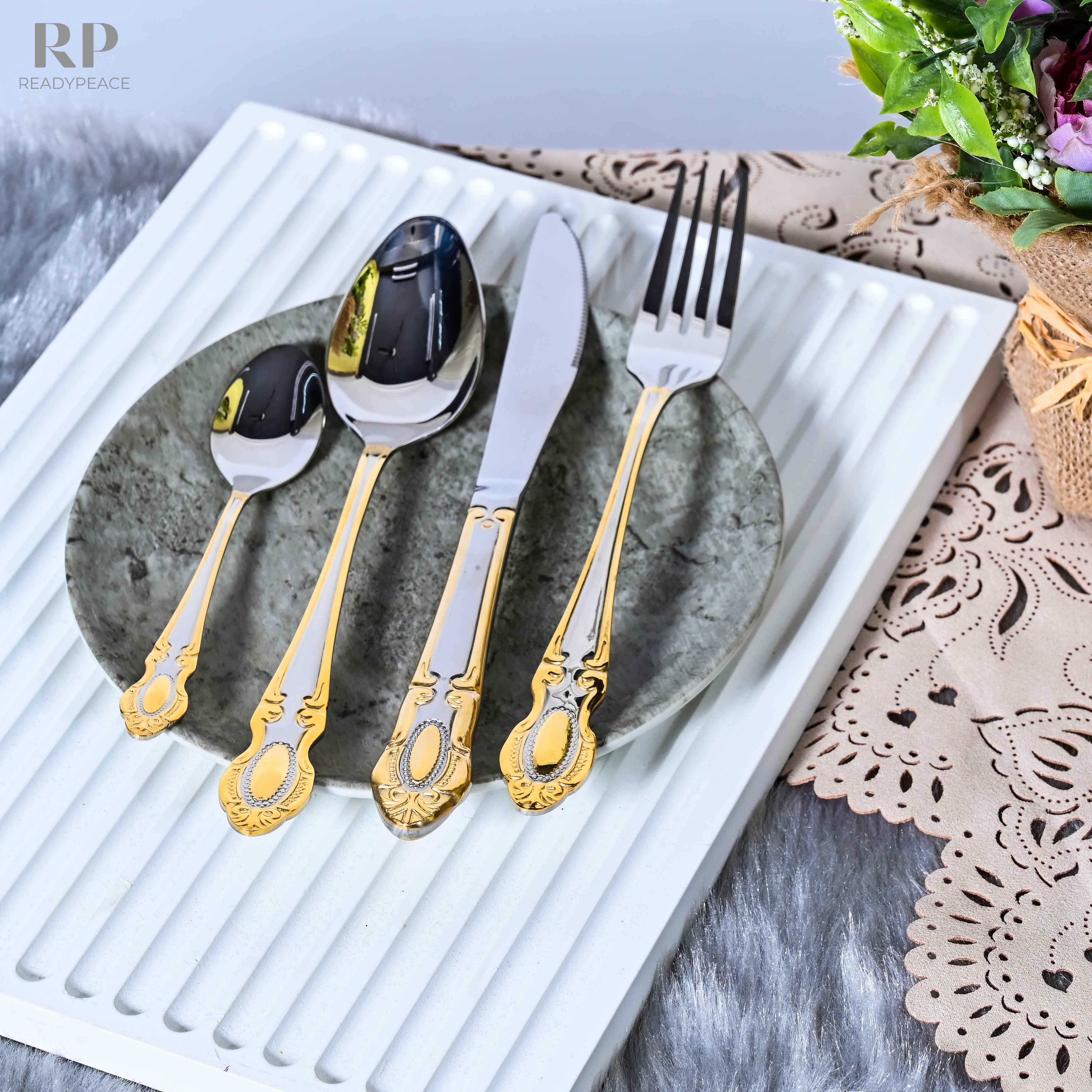 Kaiser 24 pcs Stainless Steel Cutlery set in Giftcase