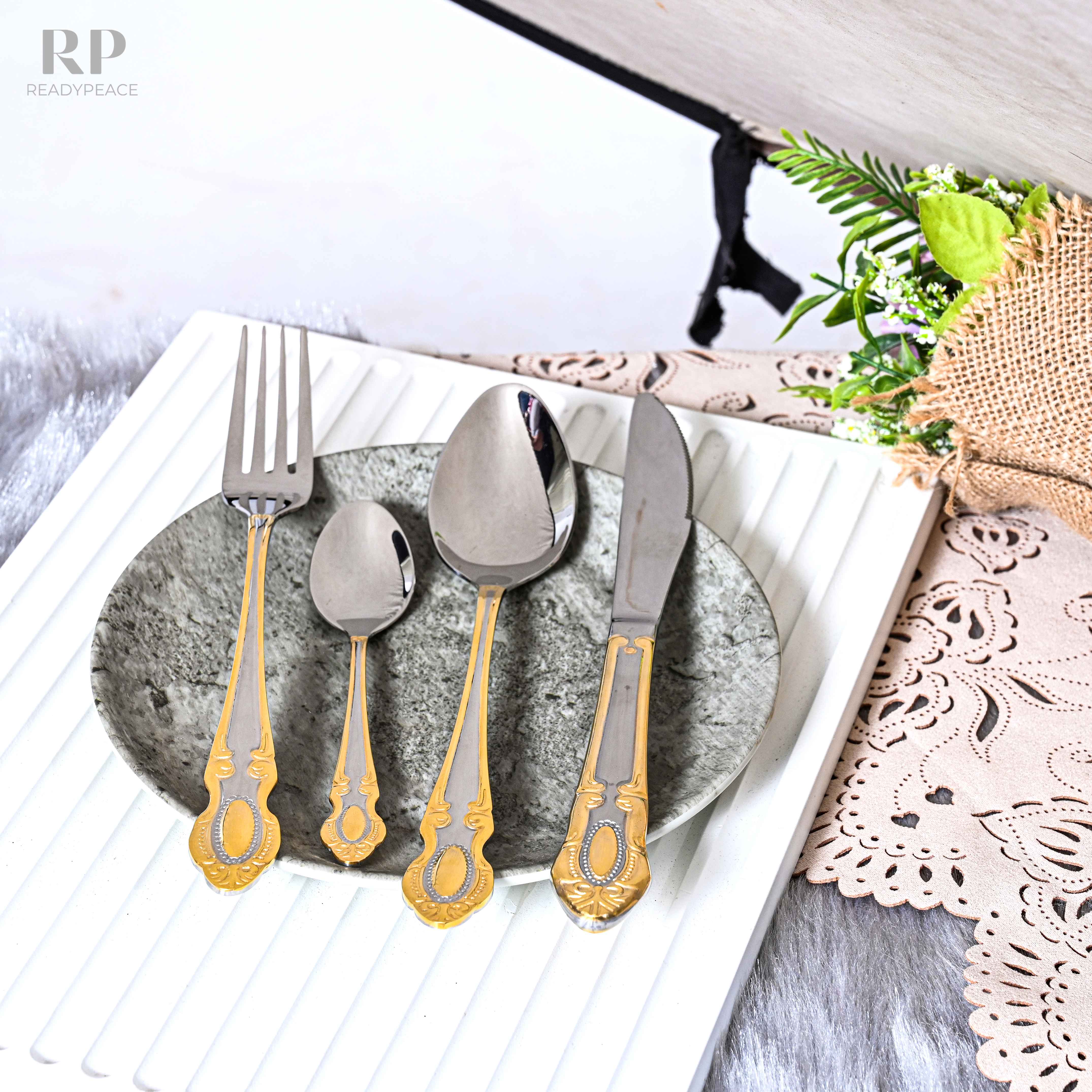 Kaiser 24 pcs Stainless Steel Cutlery set in Giftcase