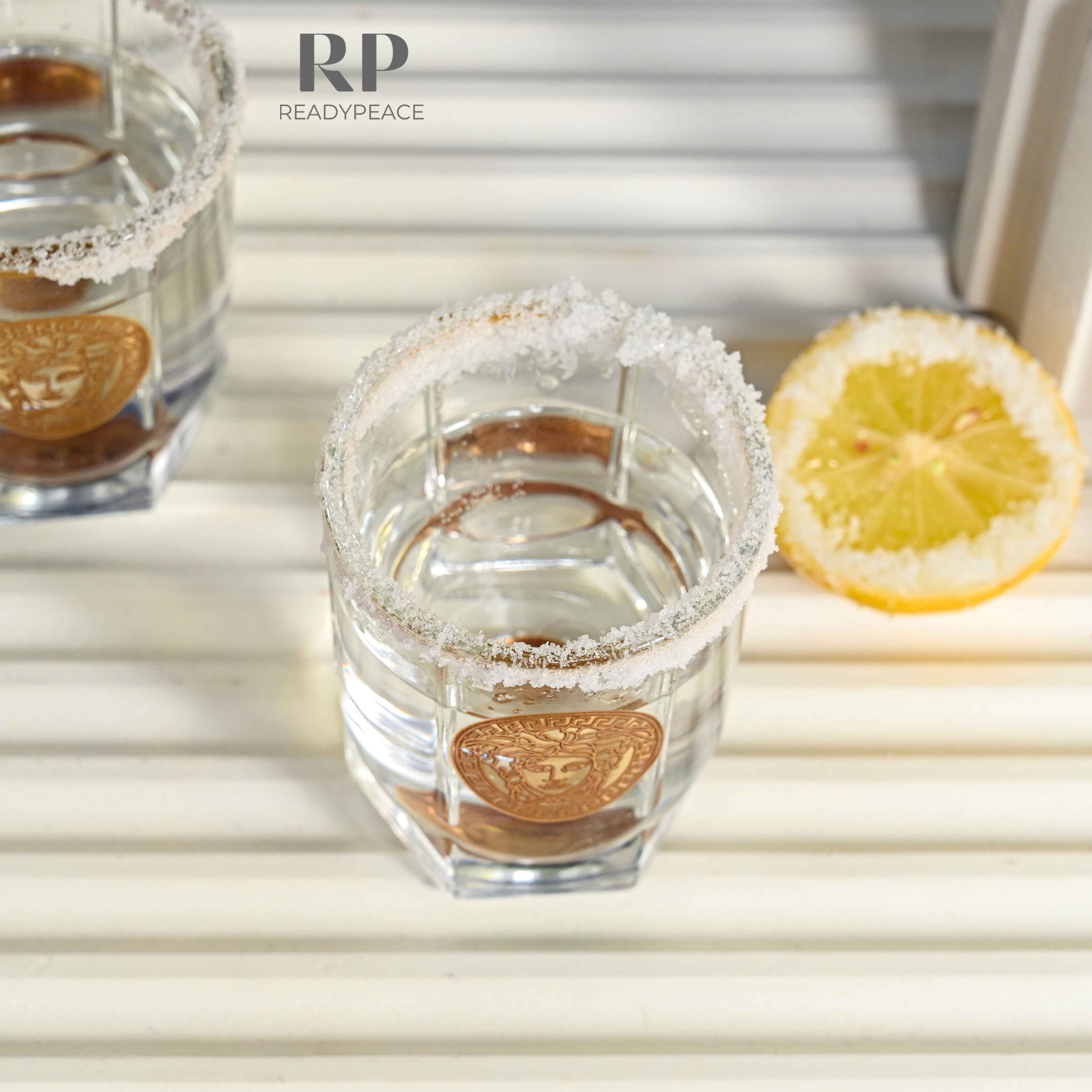 King Style Versace Gold Plated Shot Glass (Set of 6)