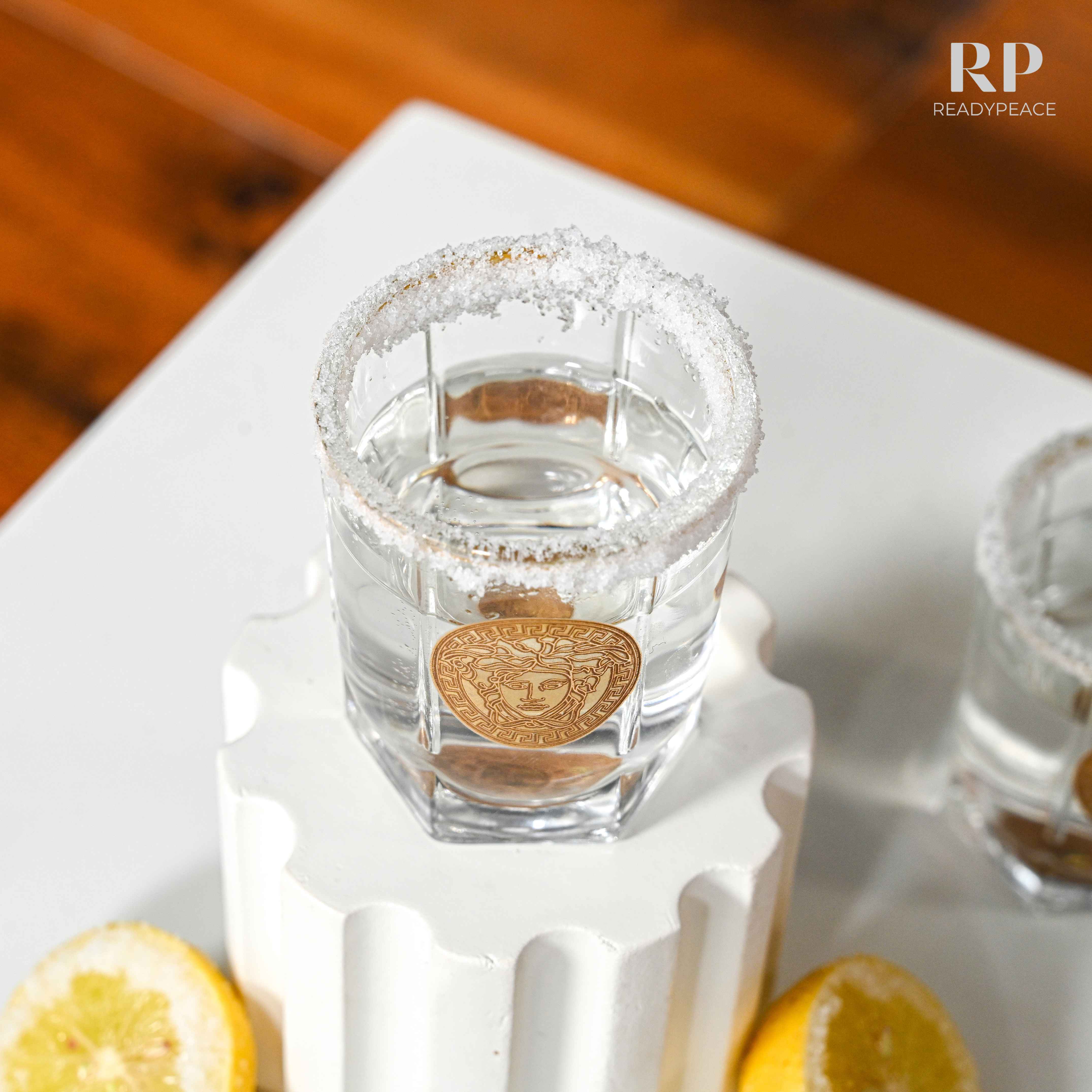 King Style Versace Gold Plated Shot Glass (Set of 6)