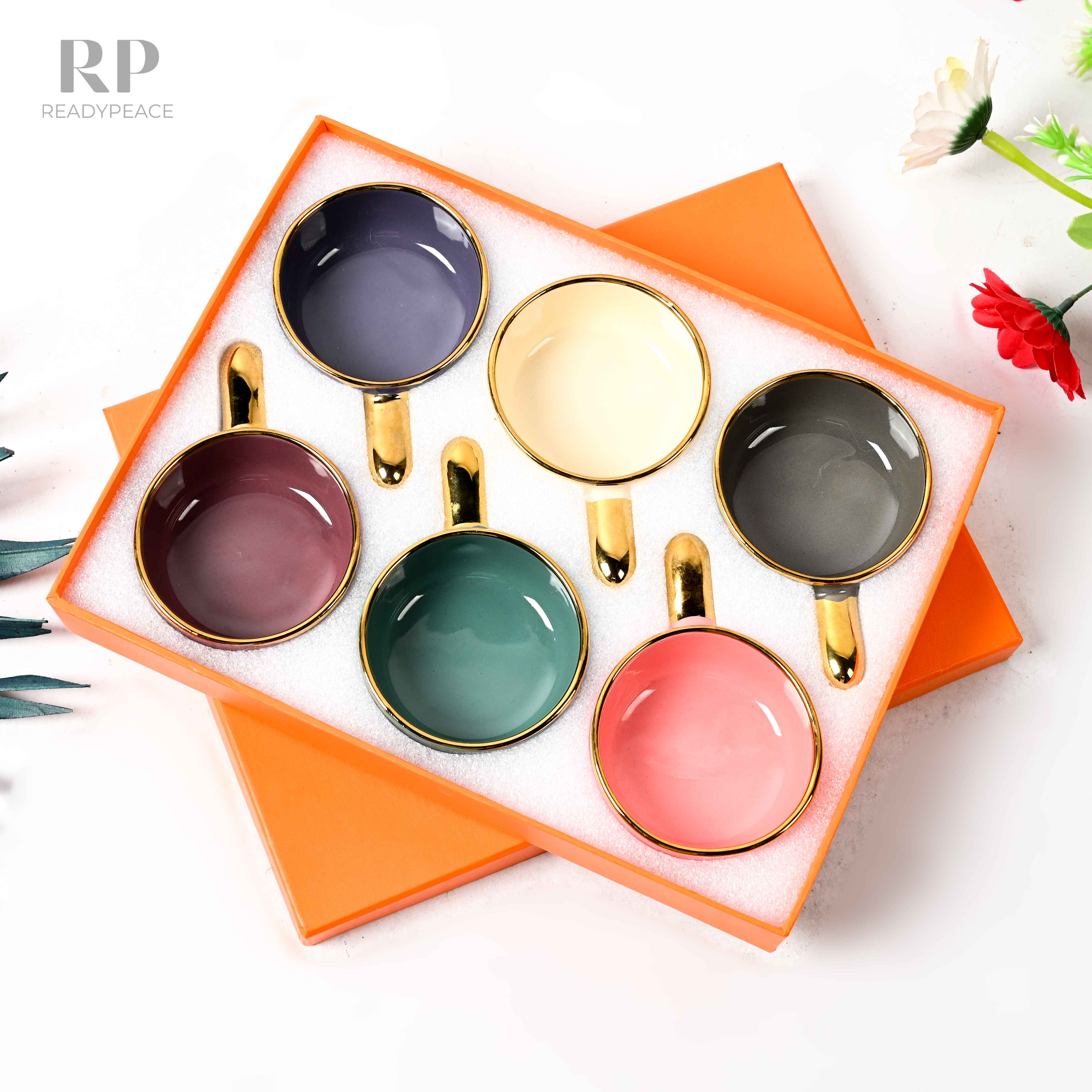 Prism Gold Plated Mini Bytes Serving Set