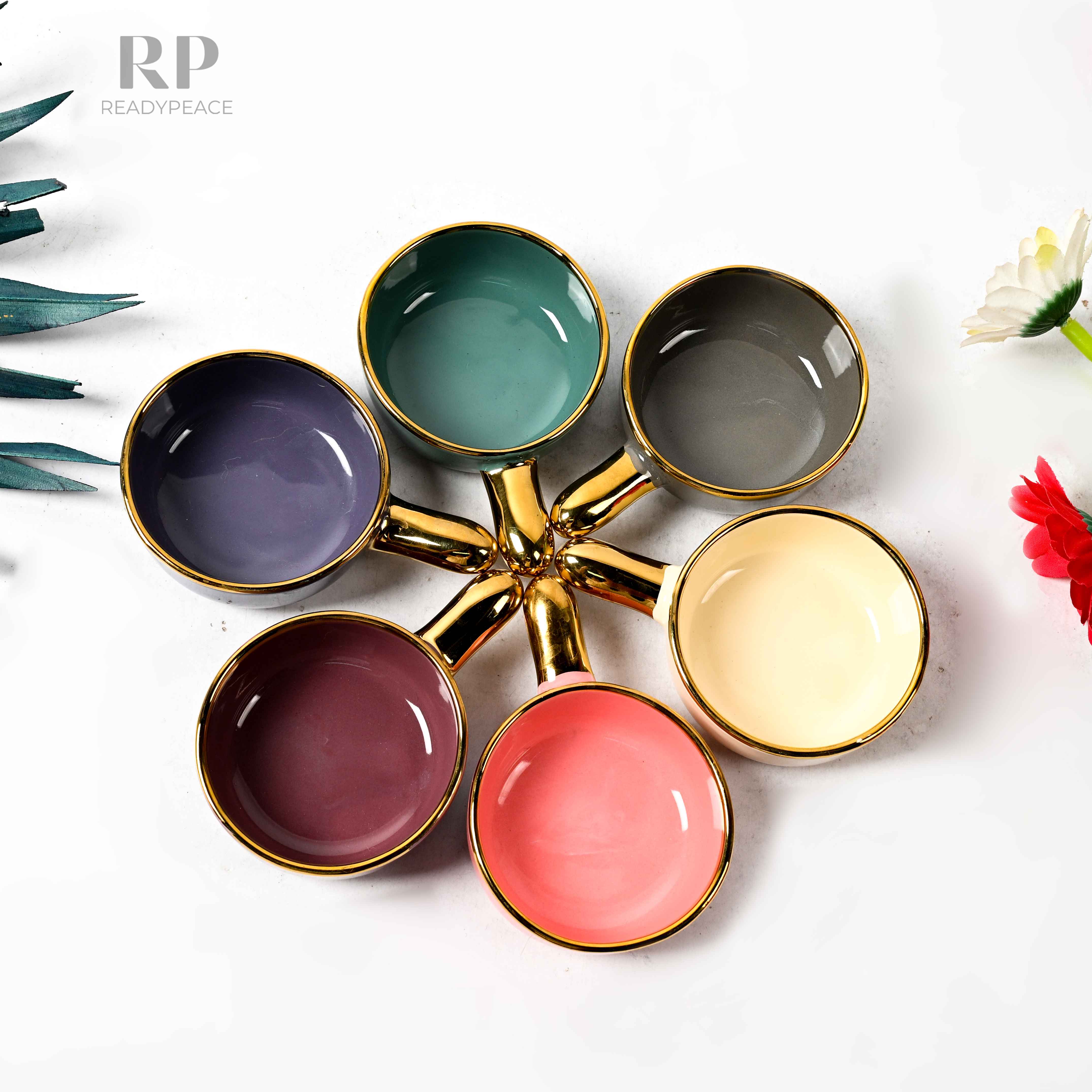 Prism Gold Plated Mini Bytes Serving Set