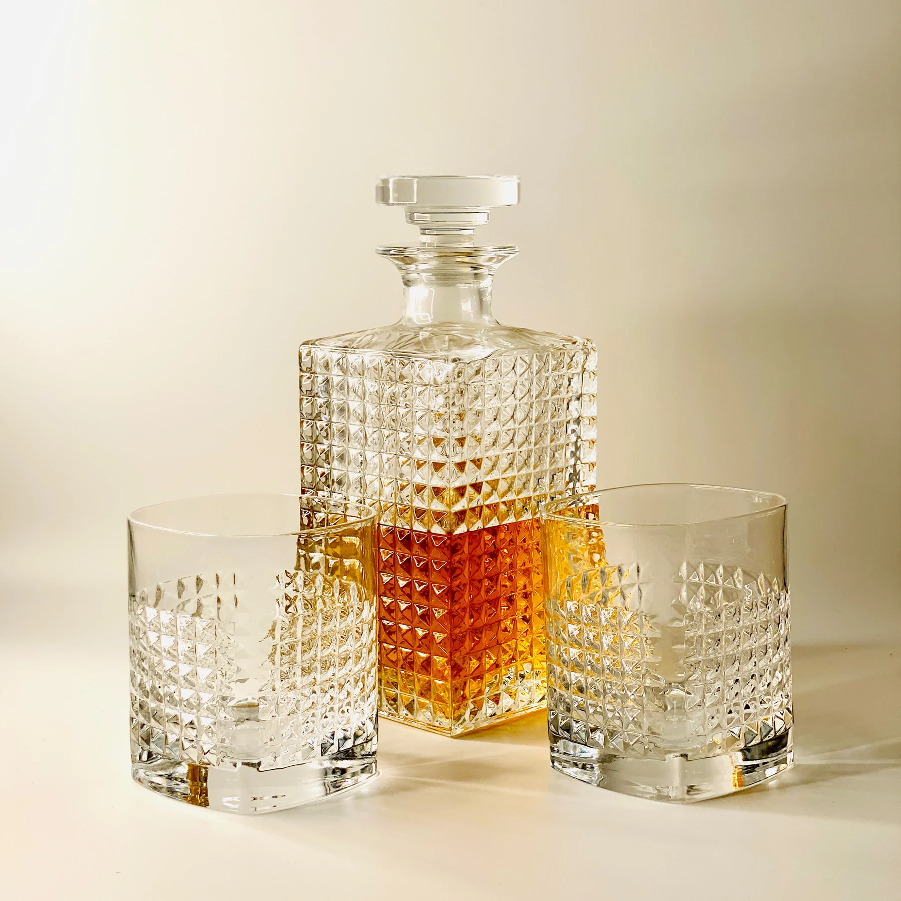 INTENSO Elixir Crystal Whisky 5 pcs decanter set