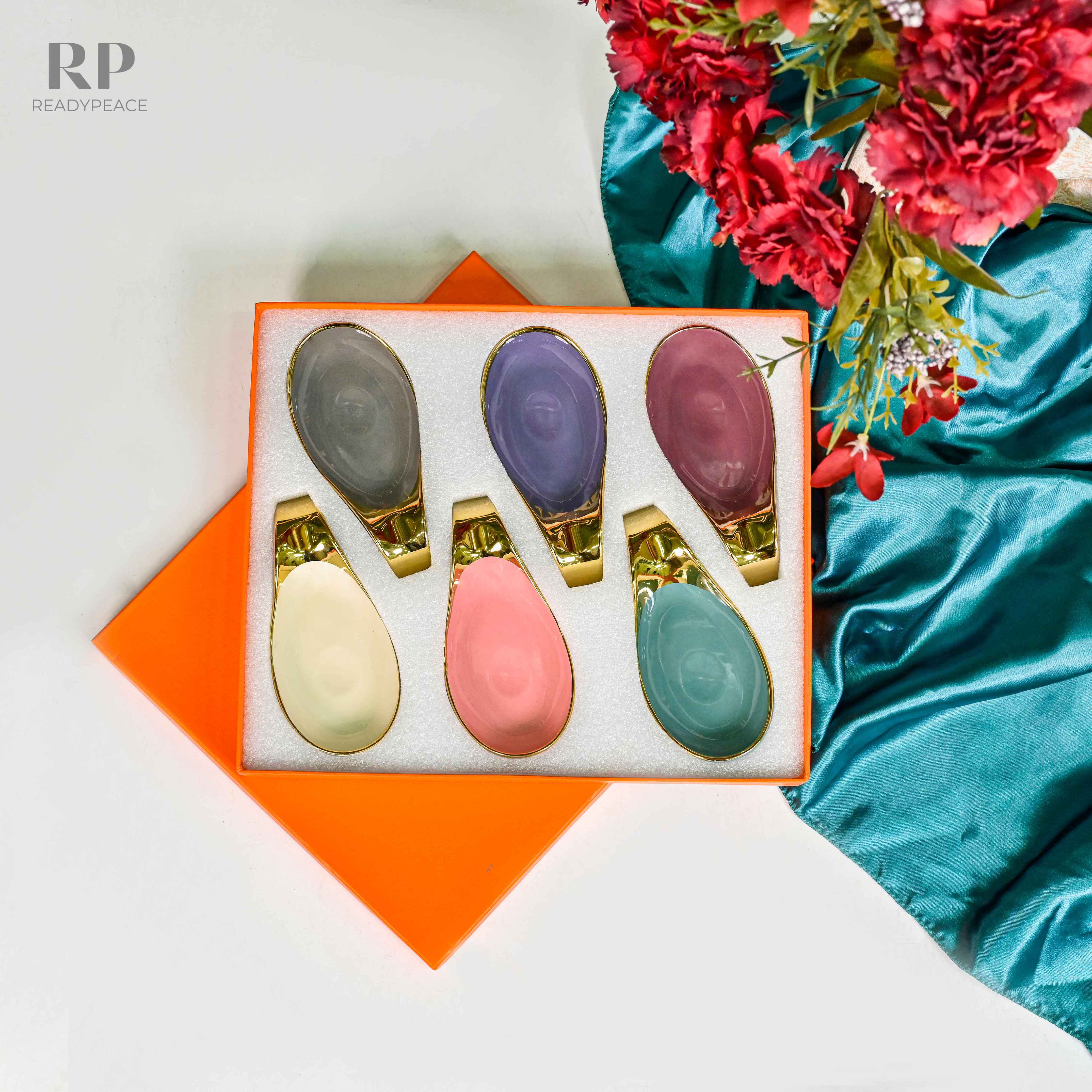 Prism Gold Plated Mini Bytes Serving Set