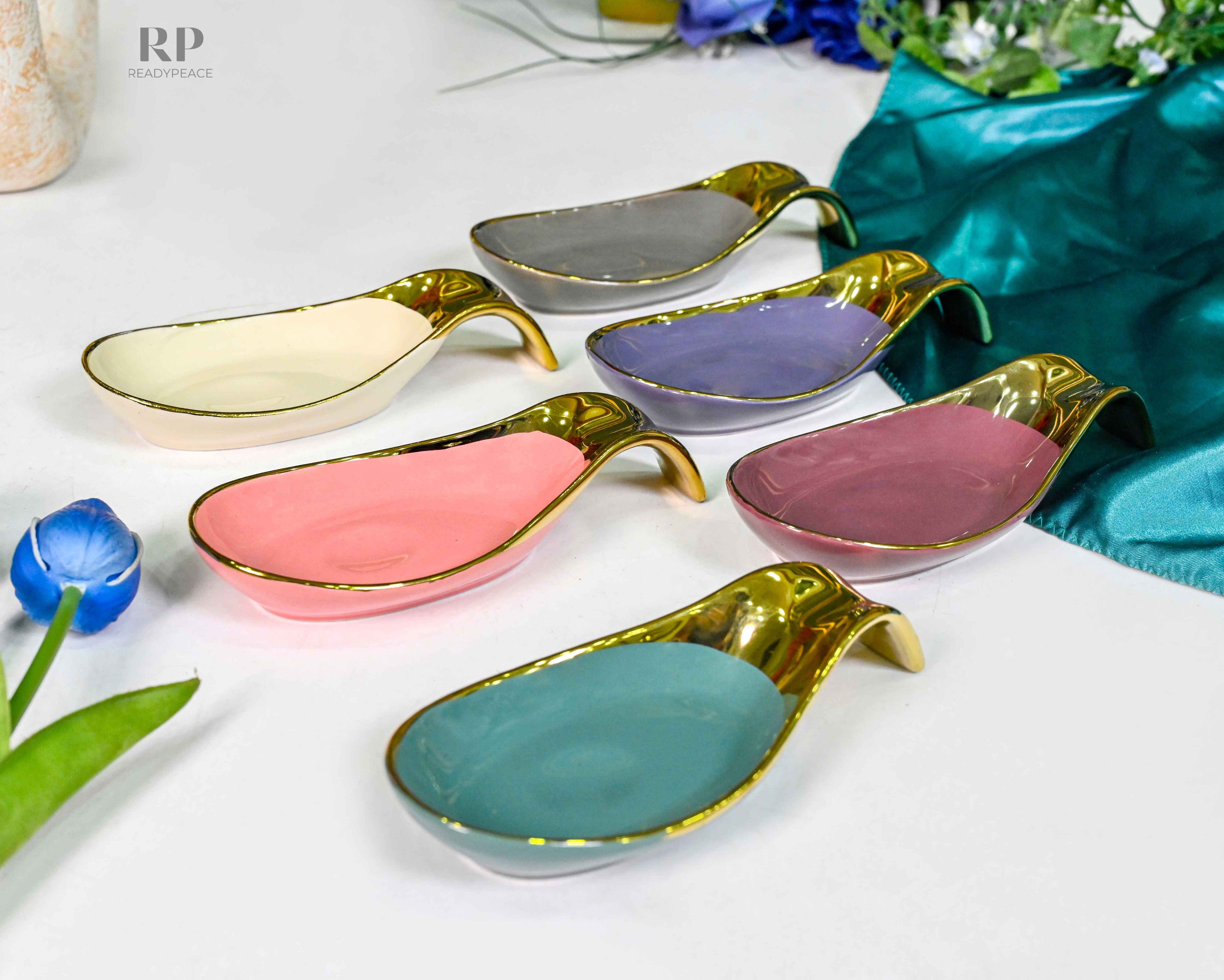 Prism Gold Plated Mini Bytes Serving Set