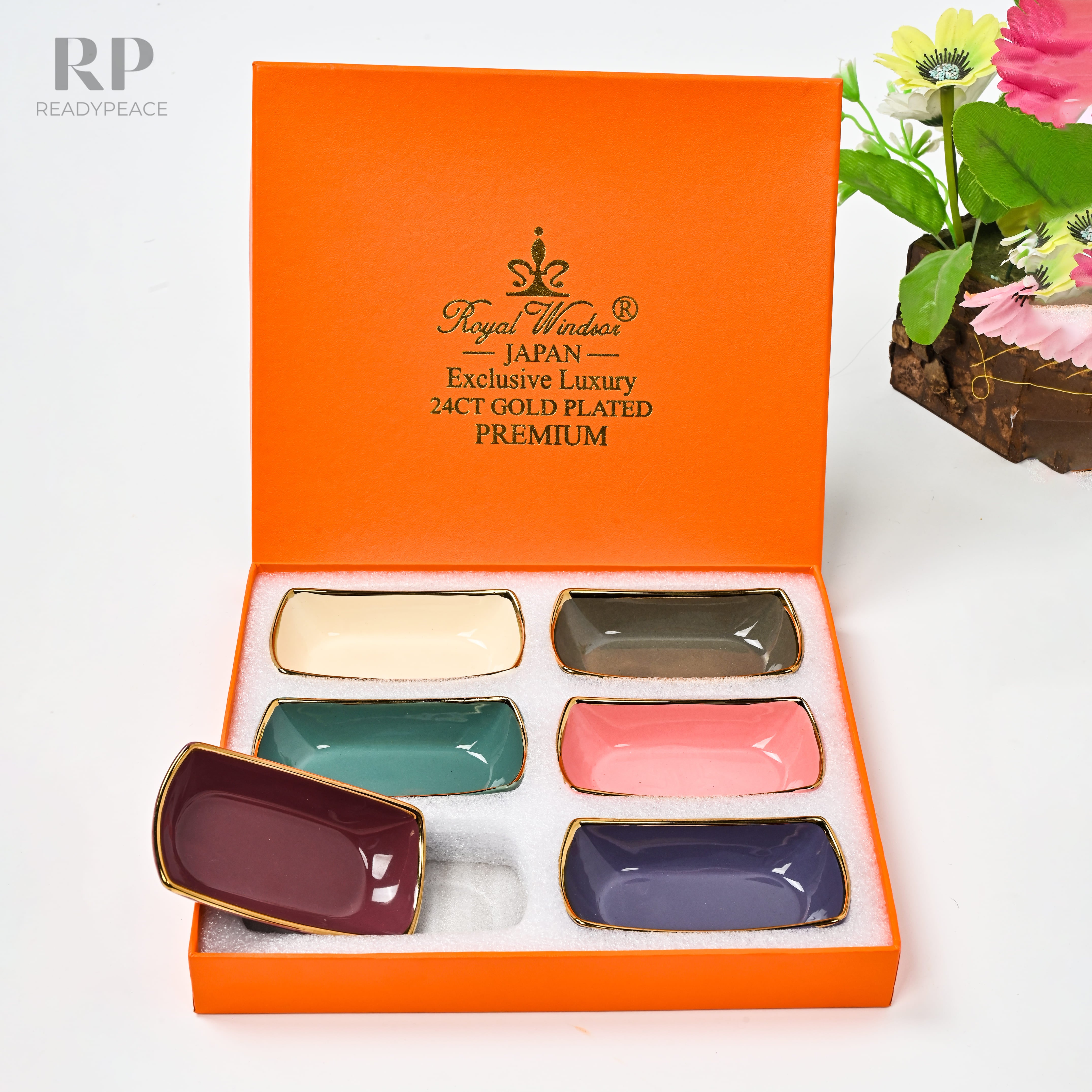 Prism Gold Plated Mini Bytes Serving Set