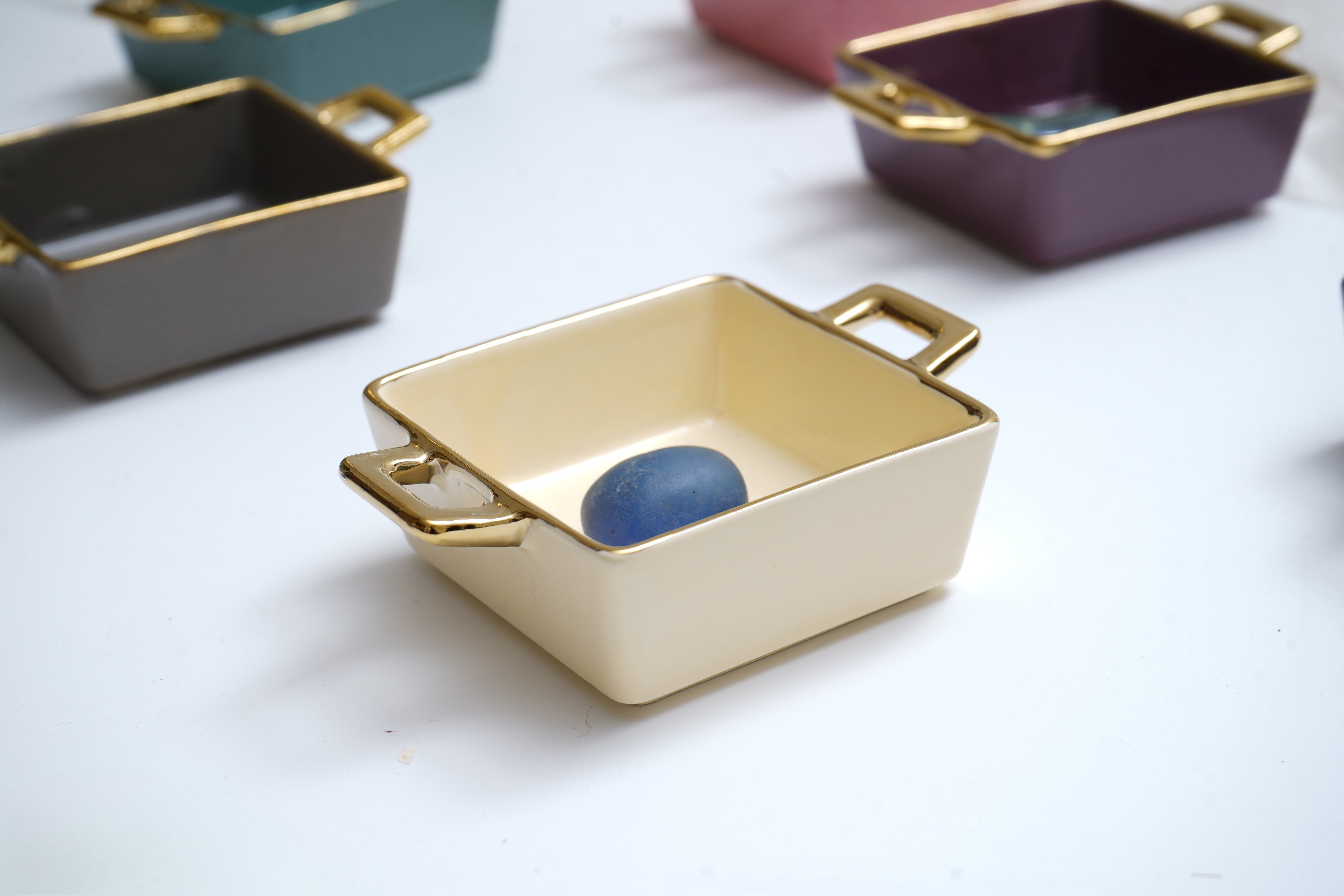 Prism Gold Plated Mini Bytes Serving Set