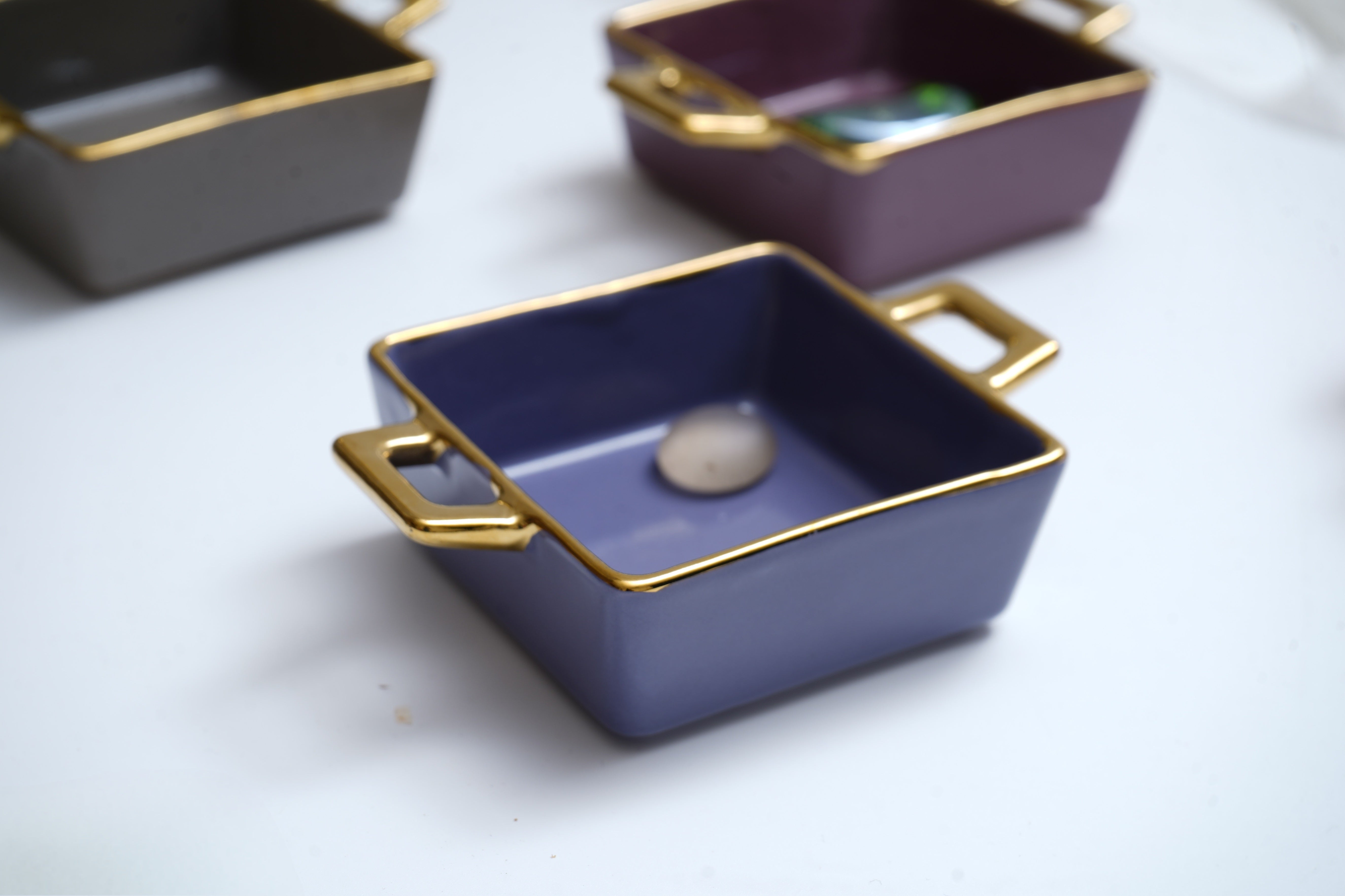 Prism Gold Plated Mini Bytes Serving Set