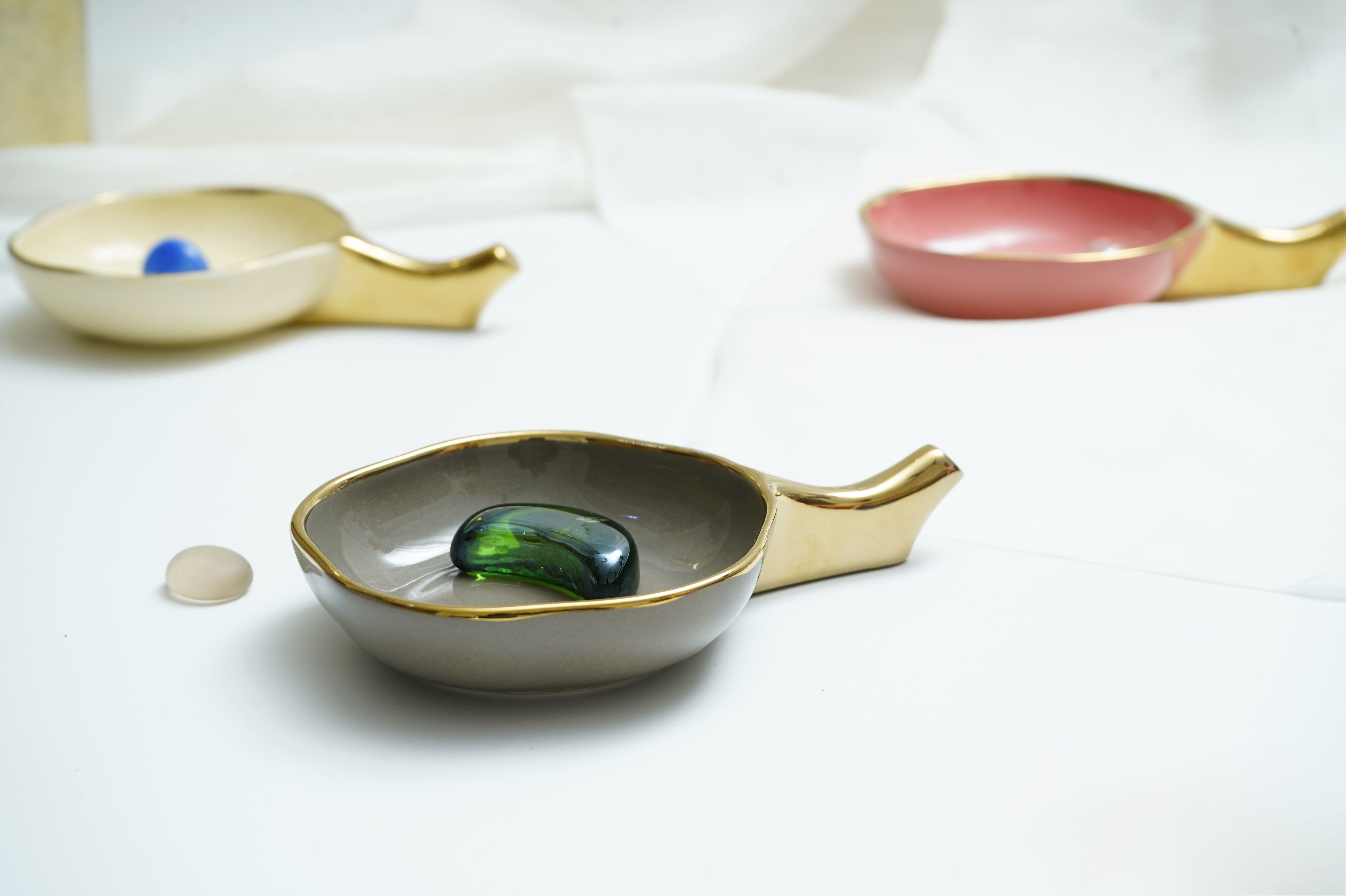 Prism Gold Plated Mini Bytes Serving Set