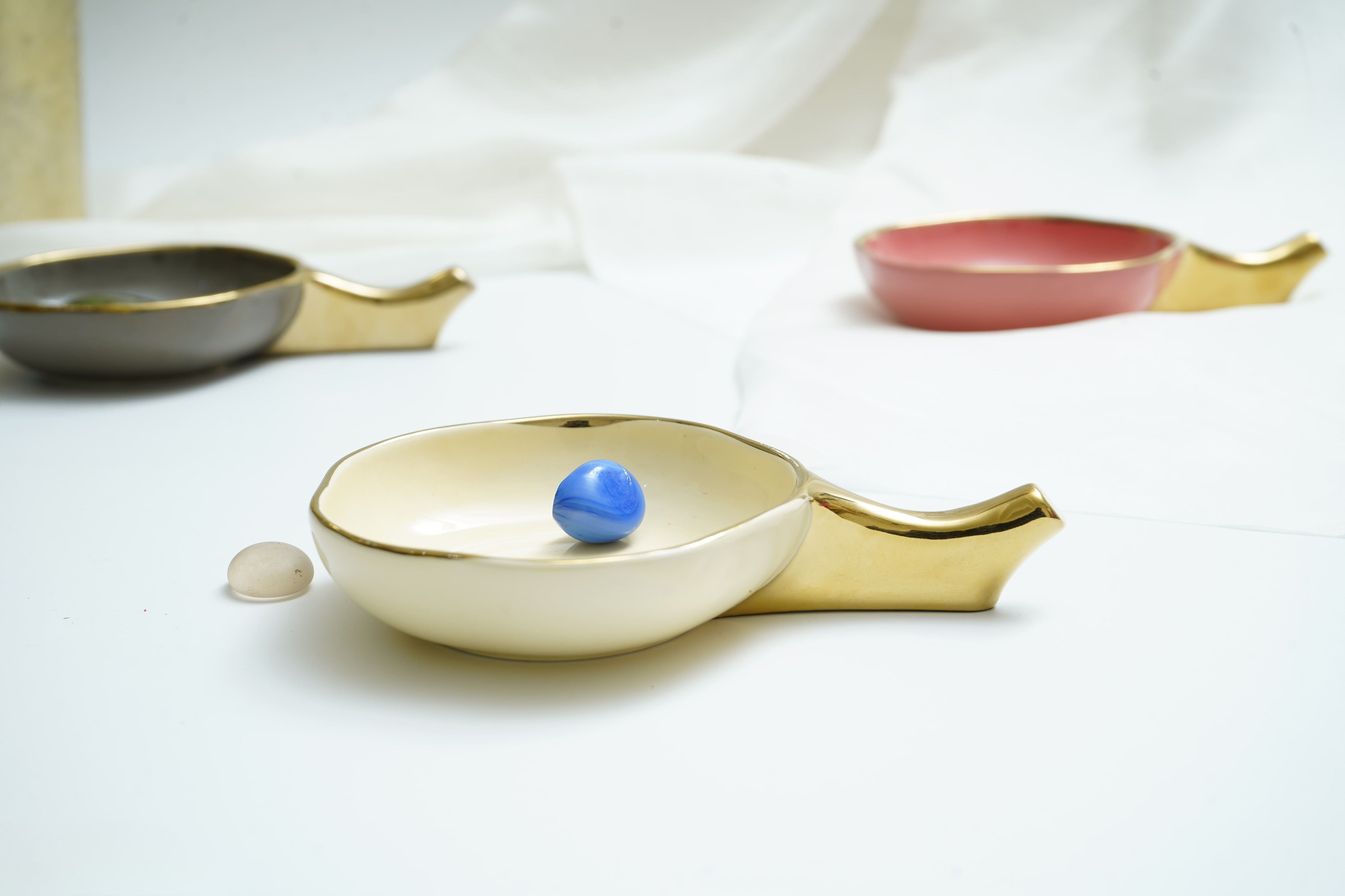 Prism Gold Plated Mini Bytes Serving Set