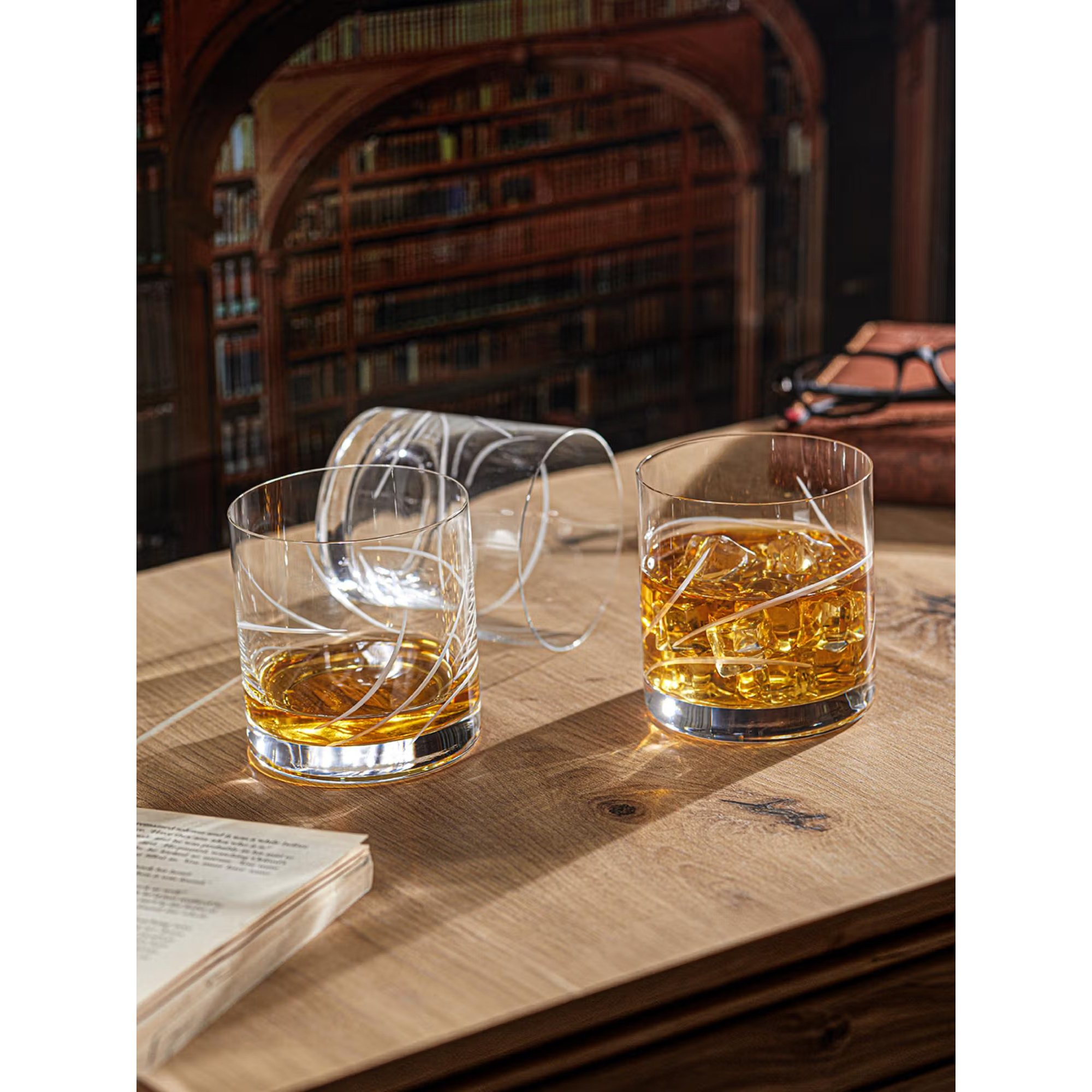 Crystalex Bohemia Crystal Whiskey Glasses - 410 ml (Set of 6)