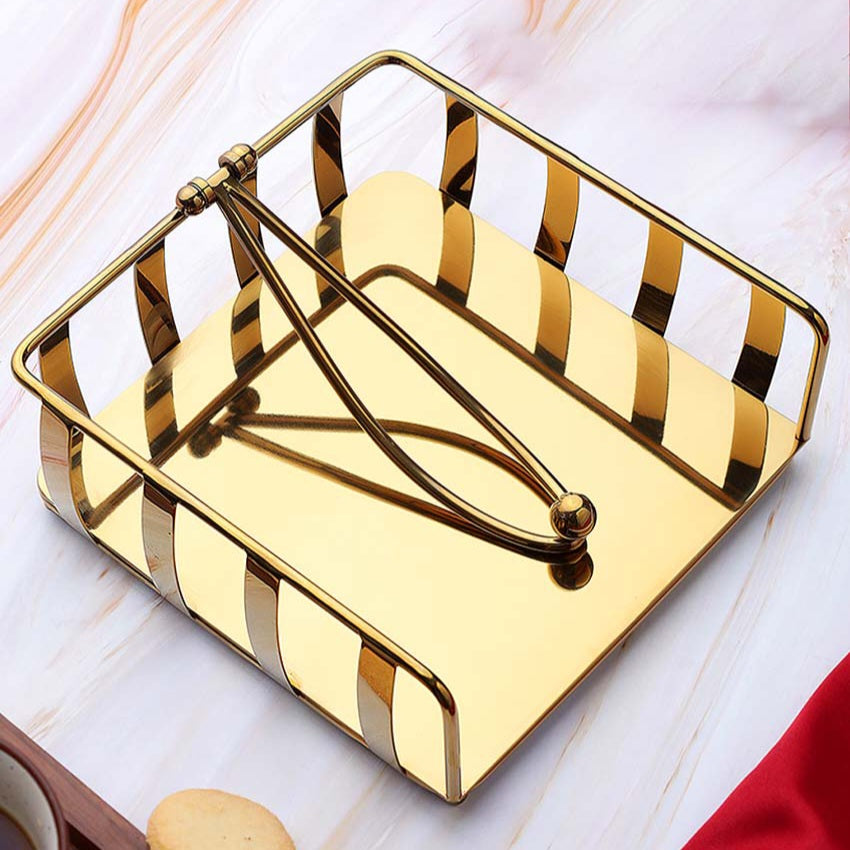 The Golden Cage Napkin Holder