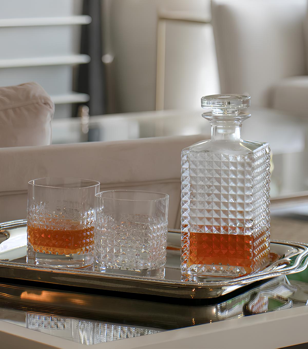 INTENSO Elixir Crystal Whisky 5 pcs decanter set