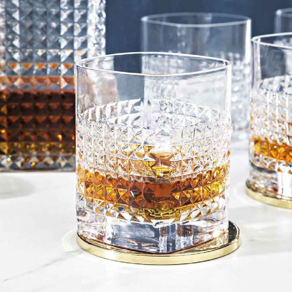 INTENSO Elixir Crystal Whisky 5 pcs decanter set