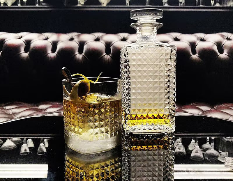 INTENSO Elixir Crystal Whisky 5 pcs decanter set