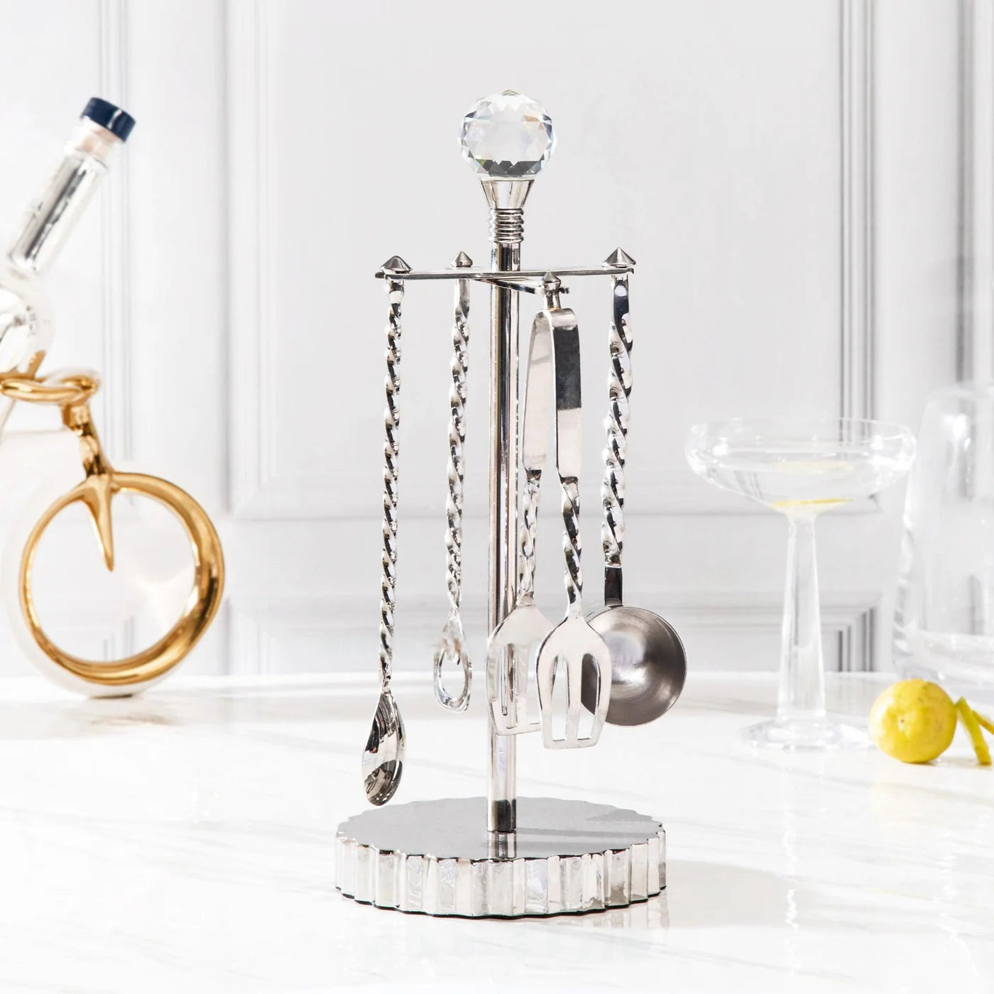 Czar 5 pcs Diamond Bar Set with Stand