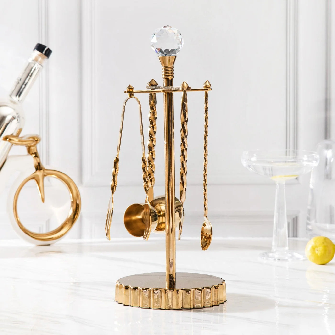 Czar 5 pcs Diamond Bar Set with Stand