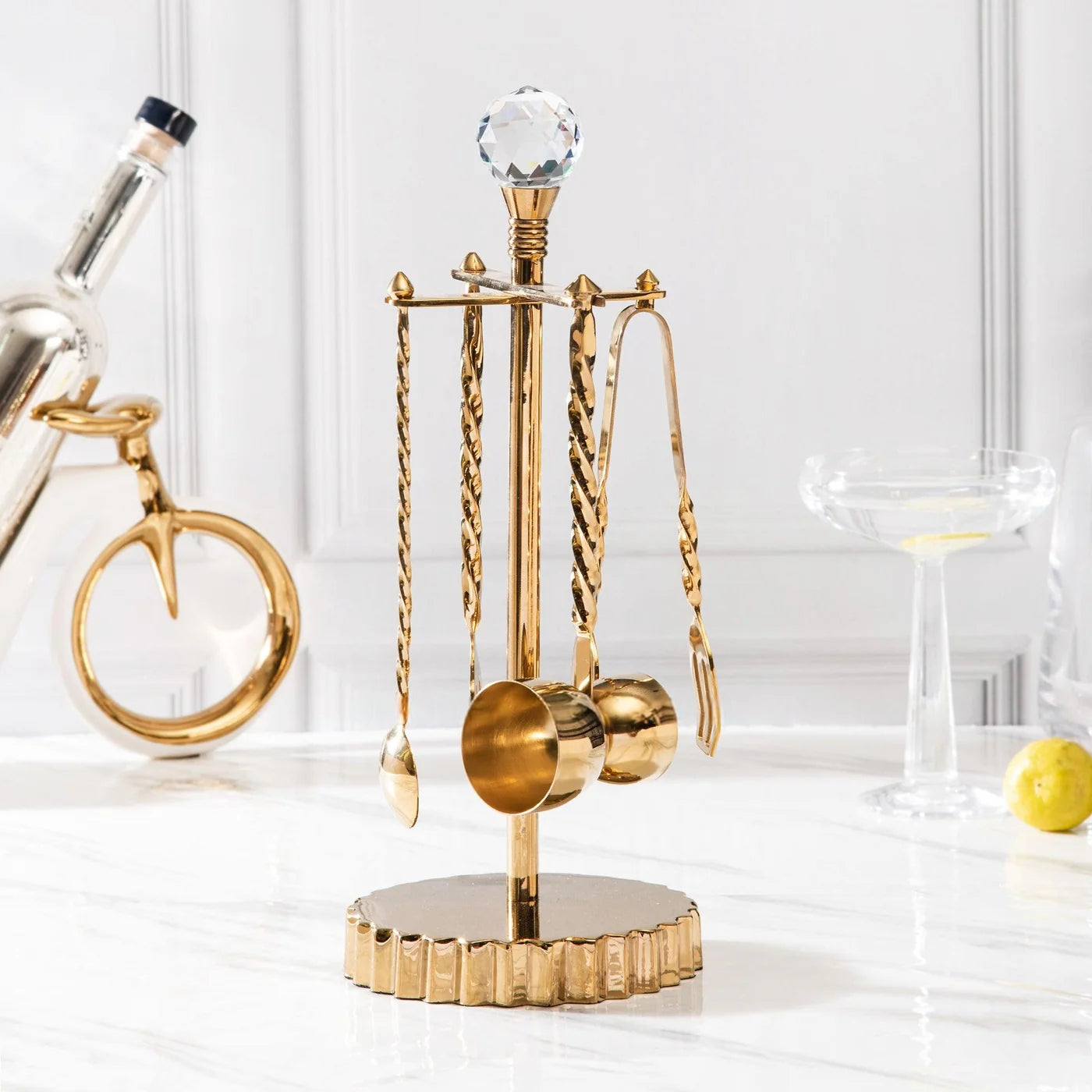 Czar 5 pcs Diamond Bar Set with Stand