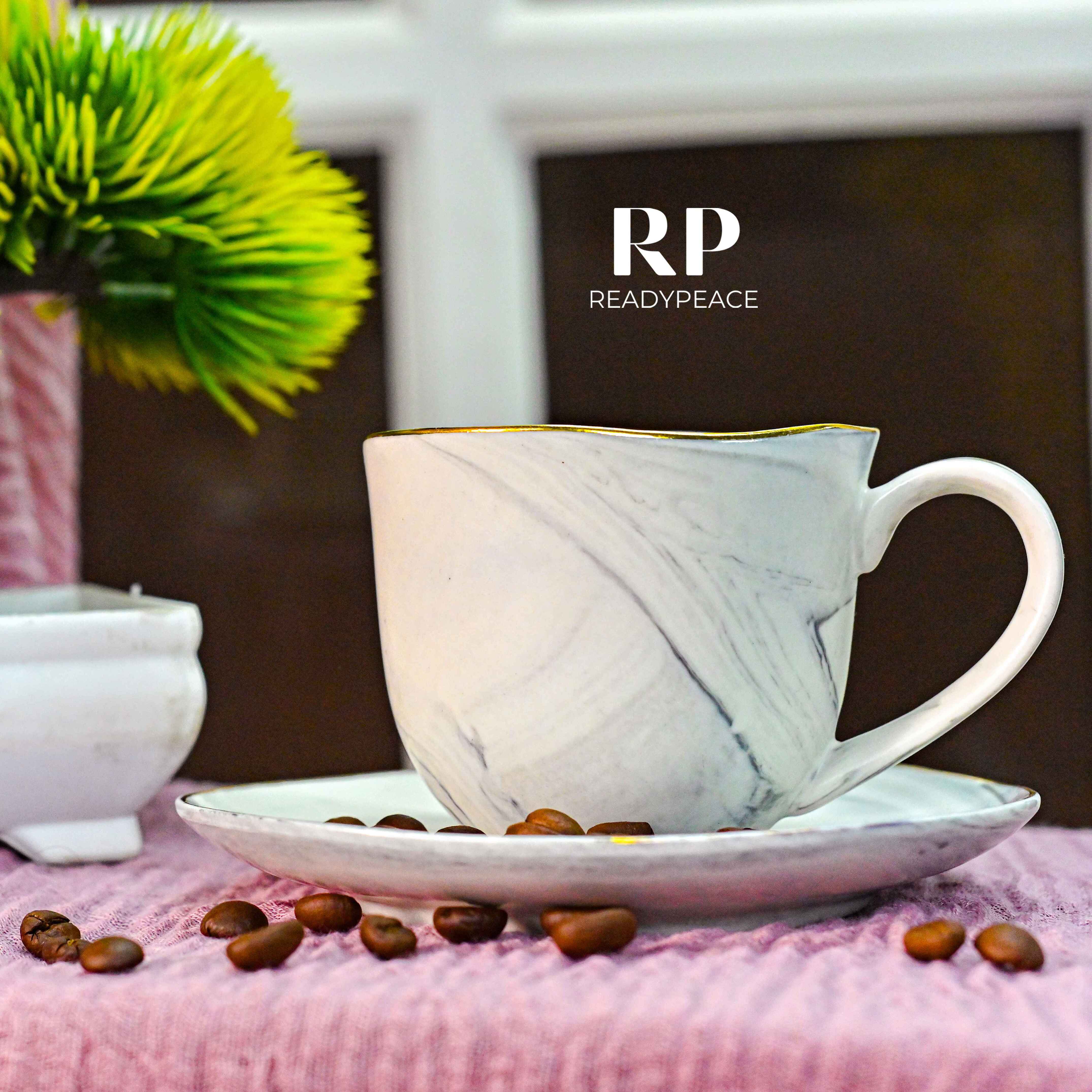 Premium Melody Cup & Saucer Set of 6