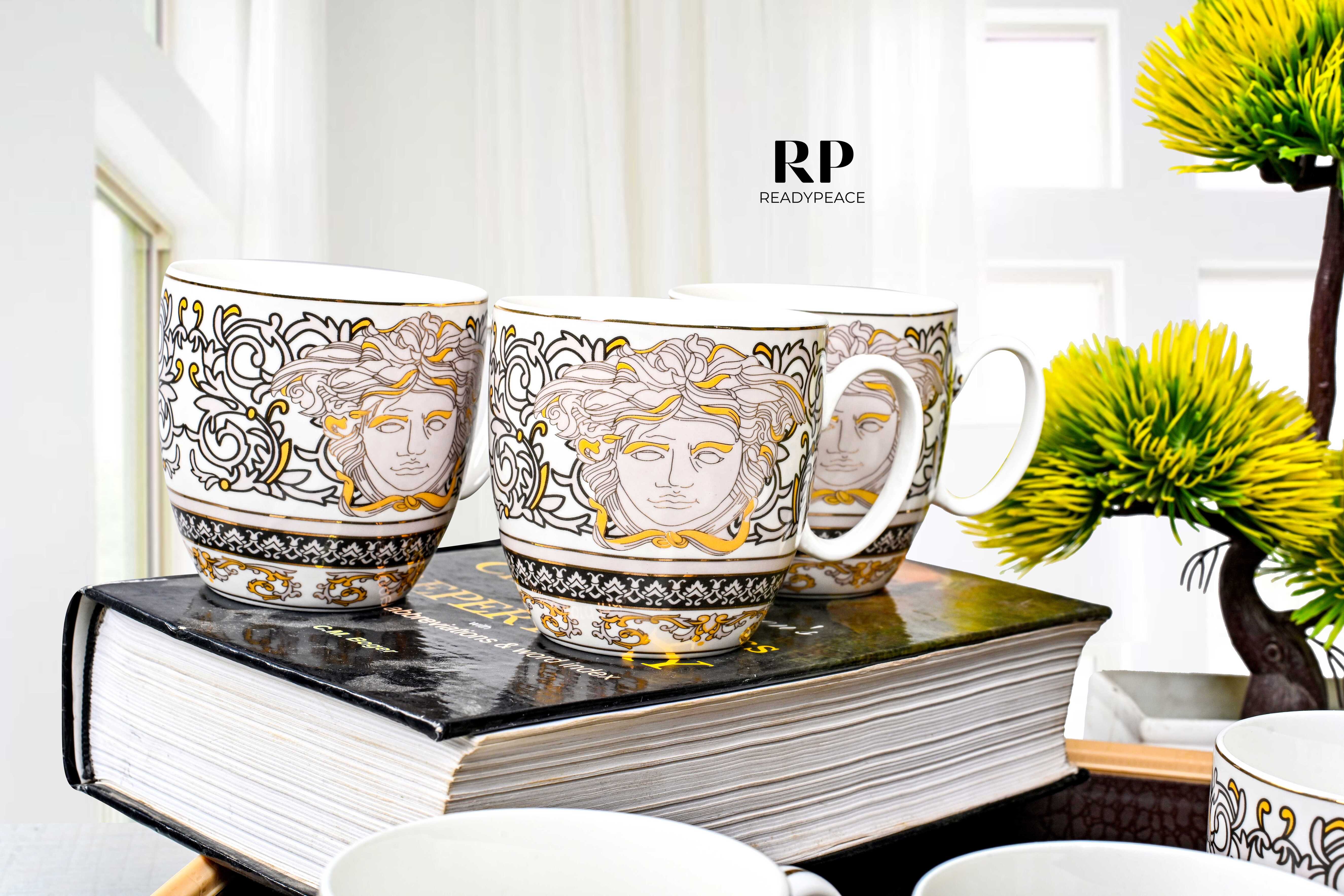 Versace Fine Bone China Mug (Set of 6)