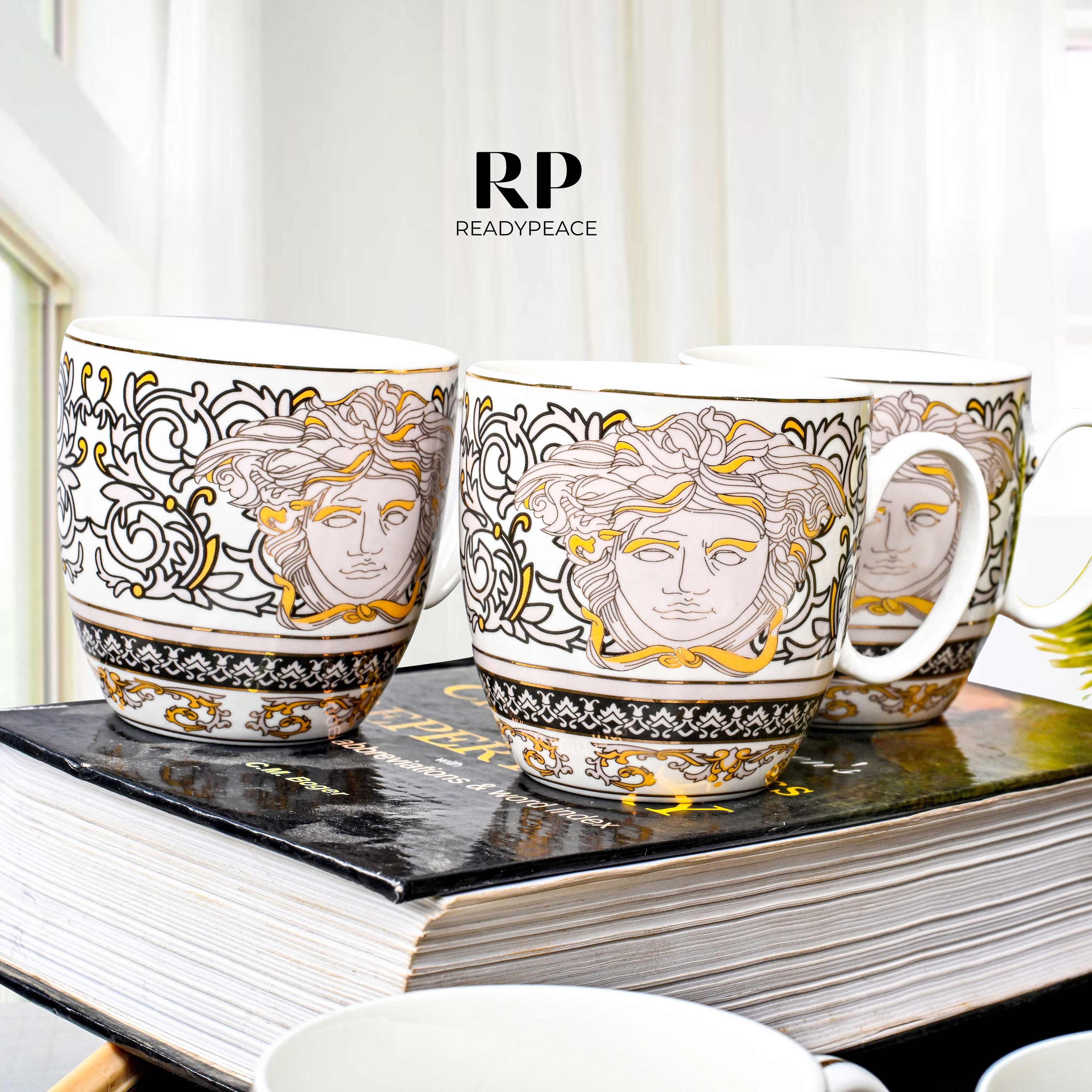 Versace Fine Bone China Mug (Set of 6)