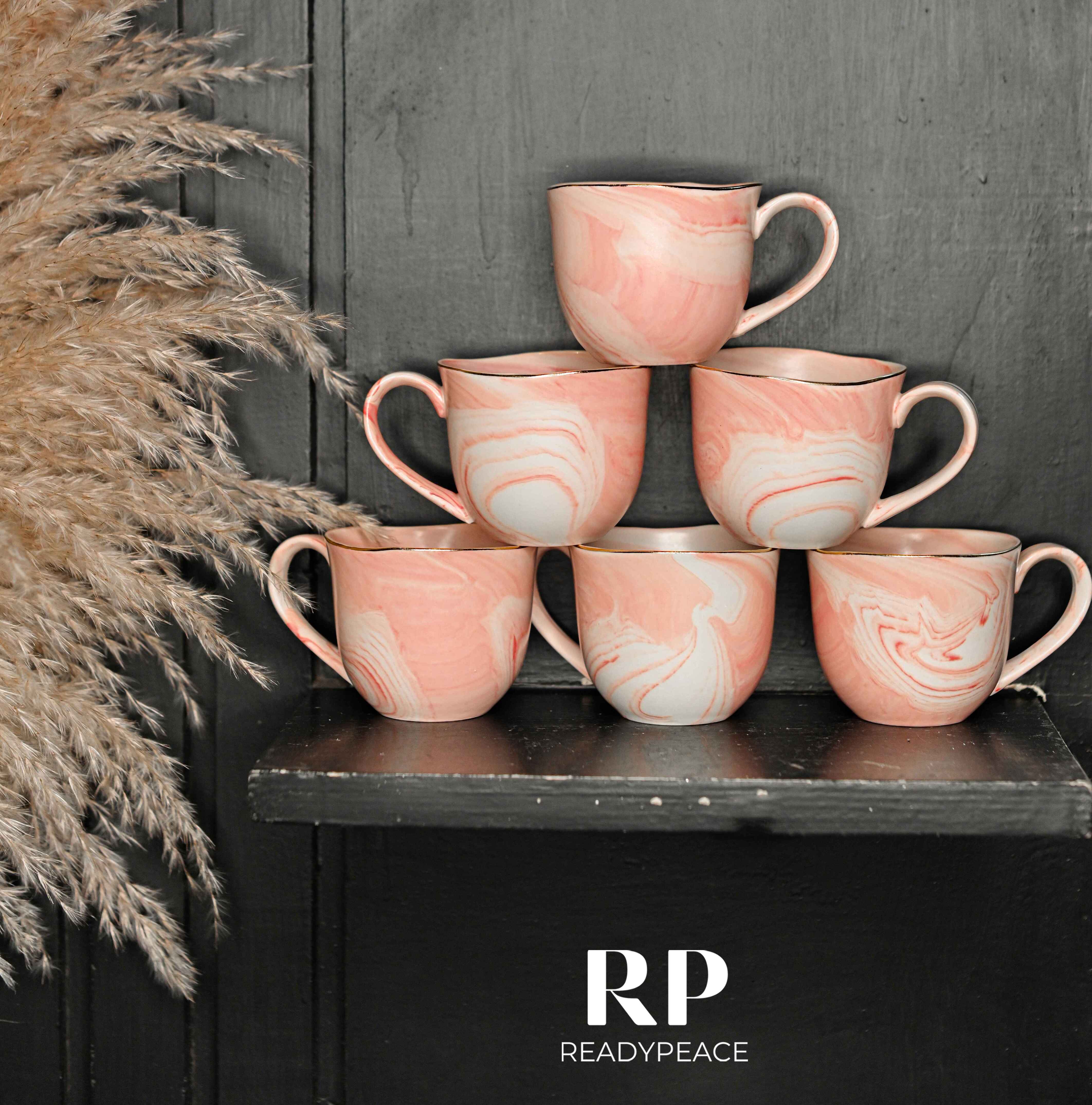 Premium Melody Cup & Saucer Set of 6