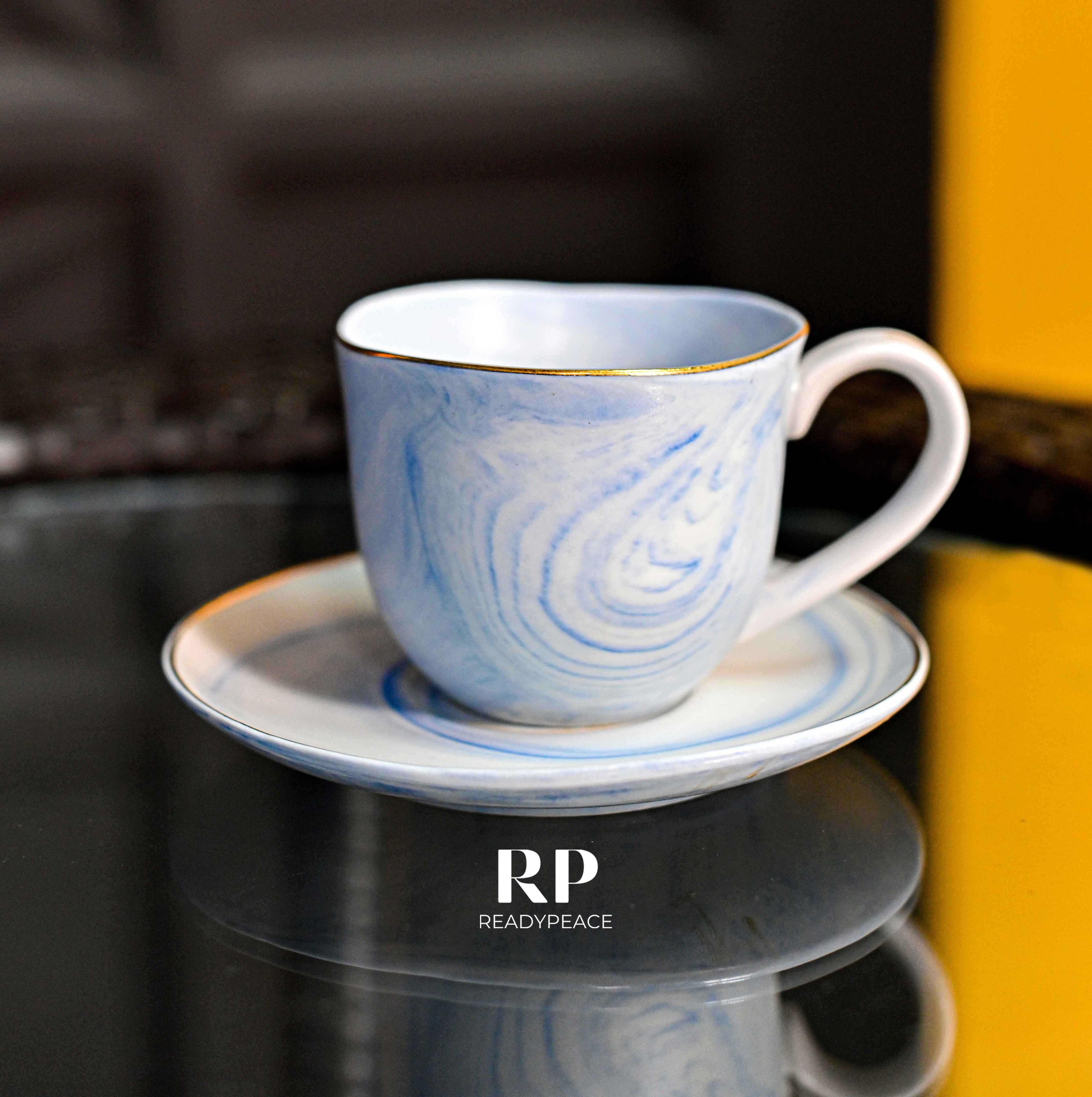 Premium Melody Cup & Saucer Set of 6