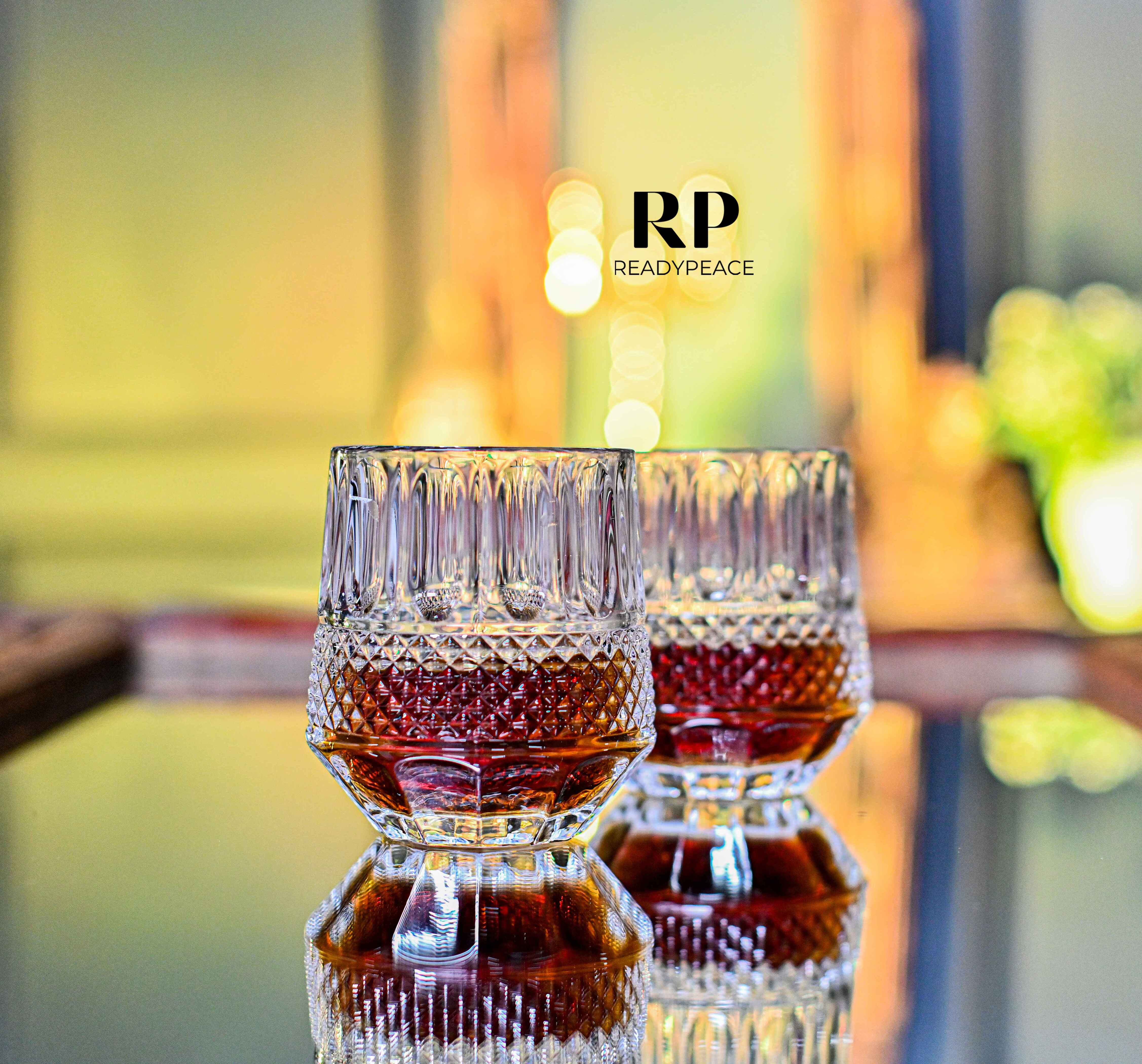 Oscar Crystal Whiskey Glasses (Set of 6)