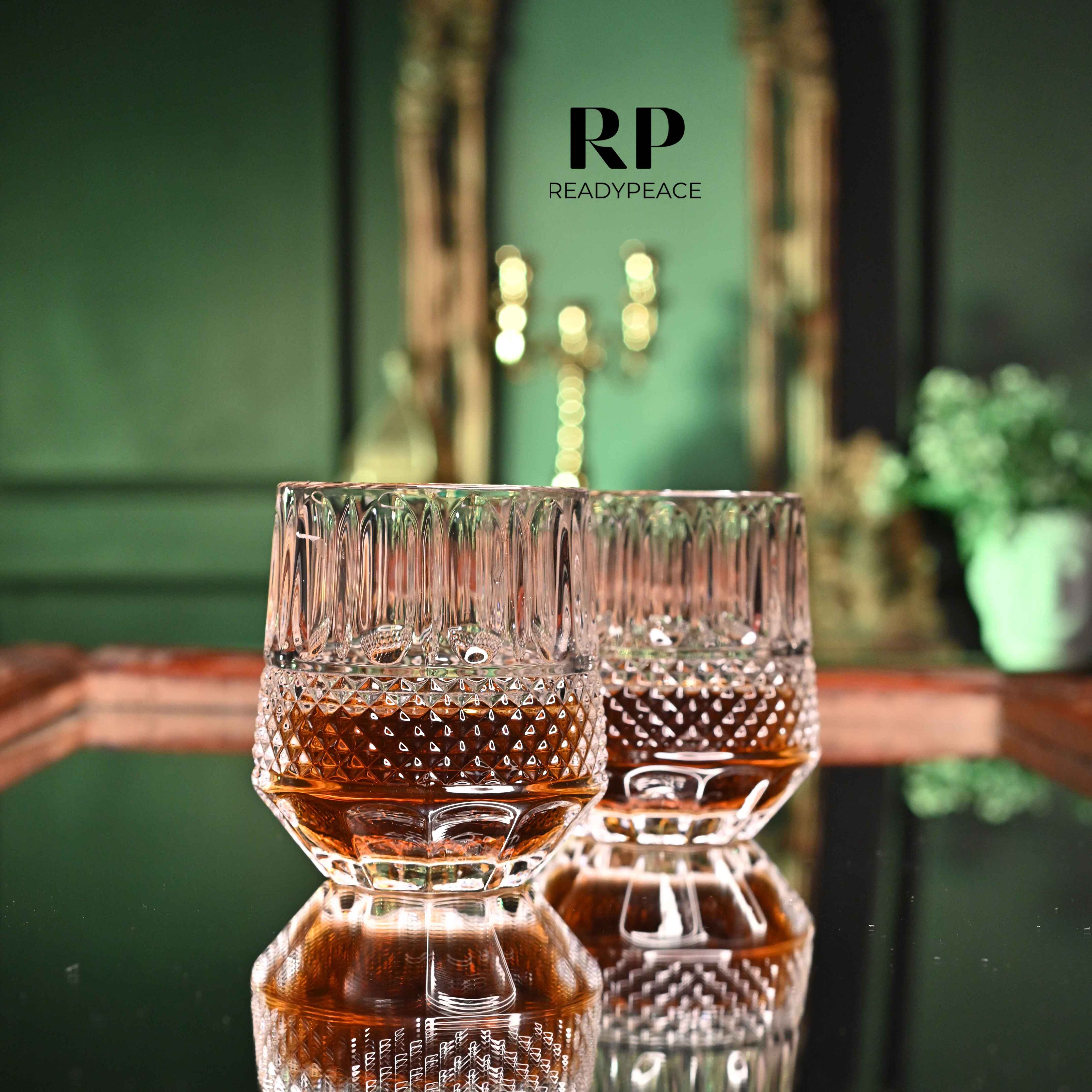Oscar Crystal Whiskey Glasses (Set of 6)