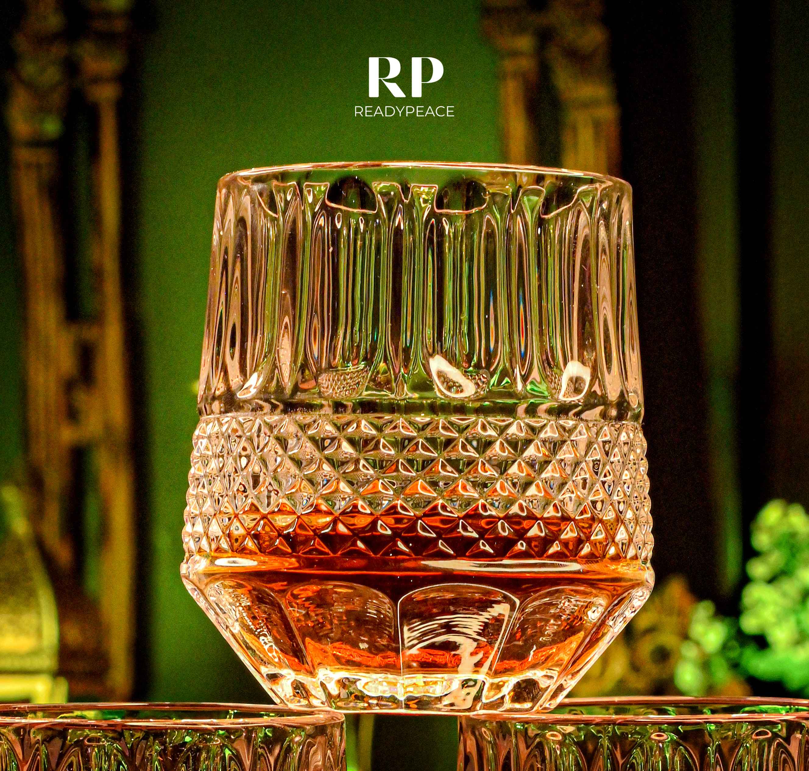 Oscar Crystal Whiskey Glasses (Set of 6)