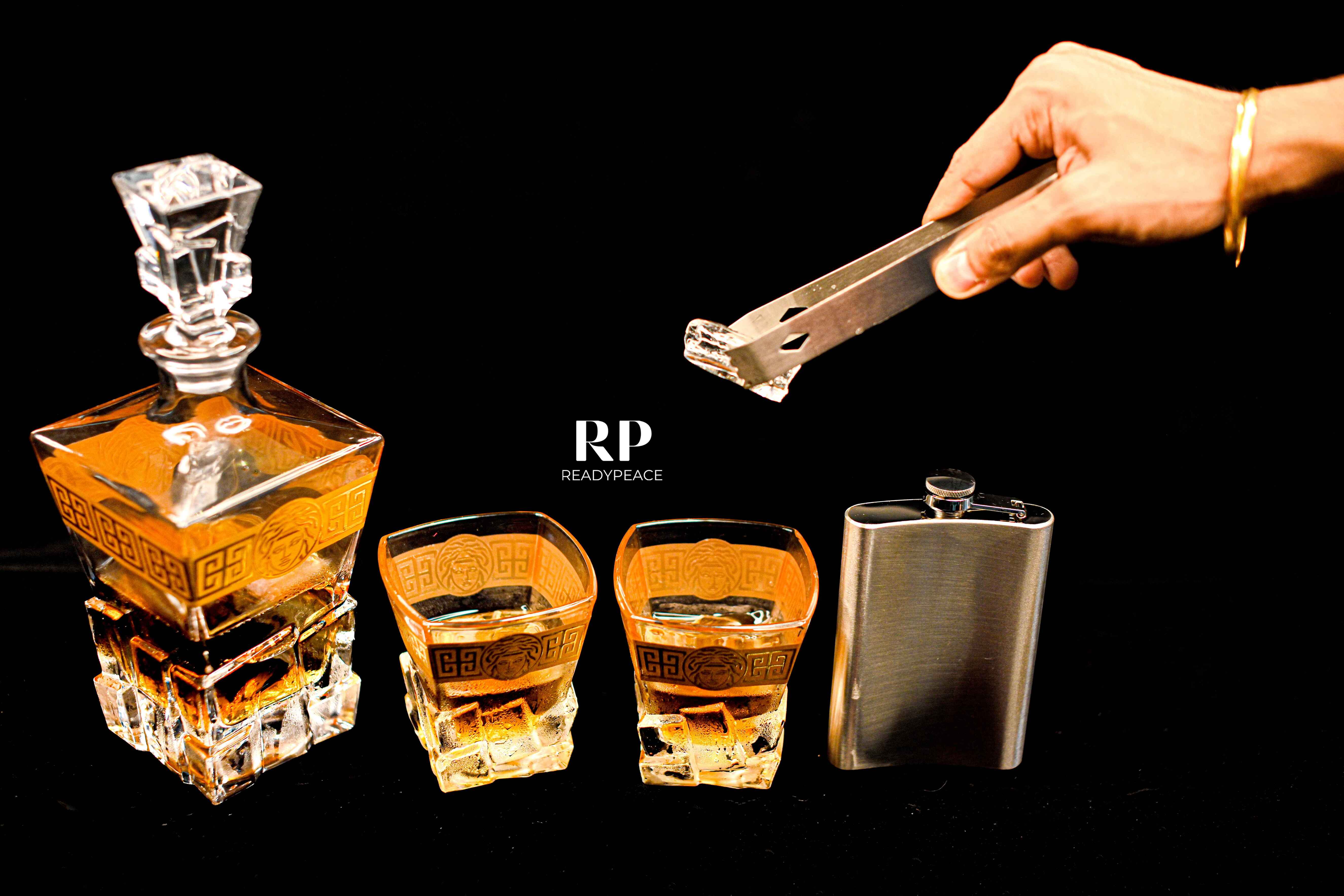 Iris Gold Plated Versace Bar Case (Set of 12)