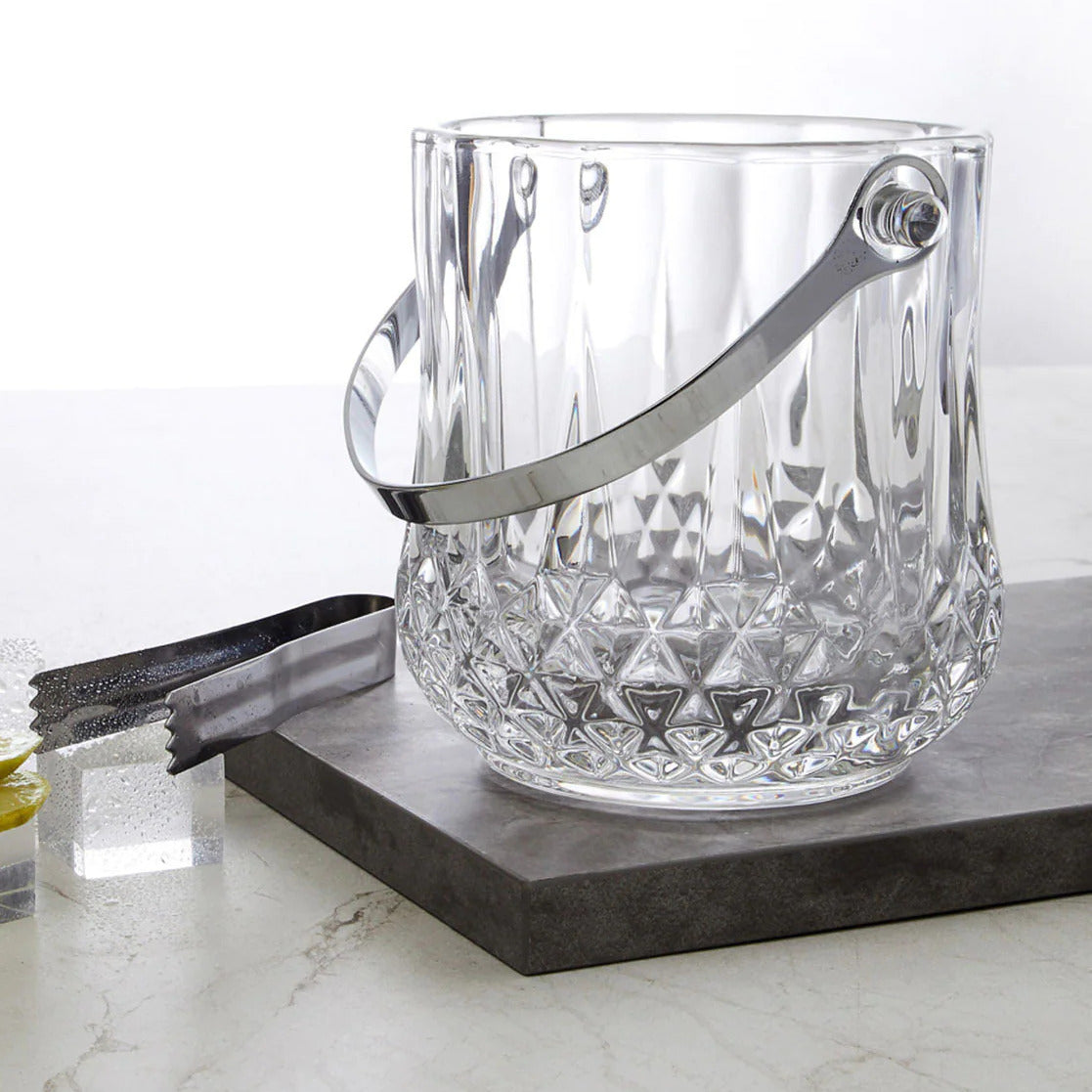 European 8 Pcs Decanter with Glasses and Ice bucket