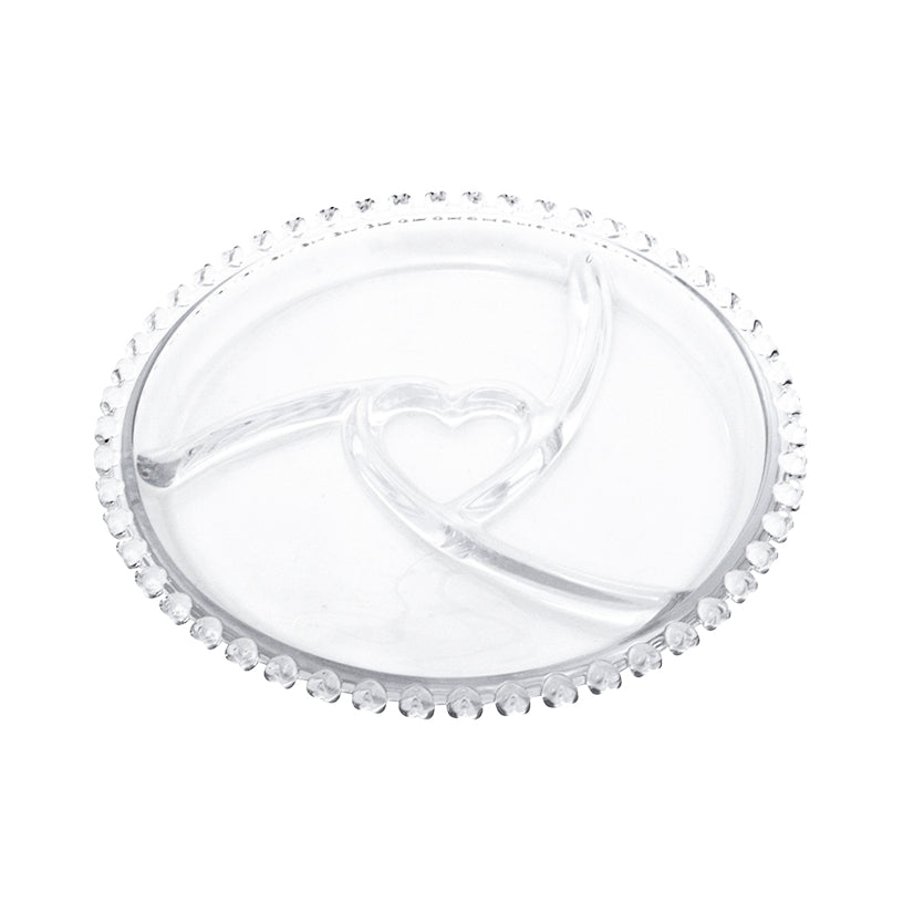 Delight Heart 4 in 1 Round Plate