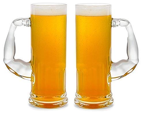 Muscle Beer Mug (600 ml)