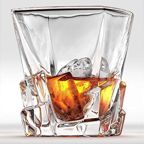Iris Rock Whiskey Glass