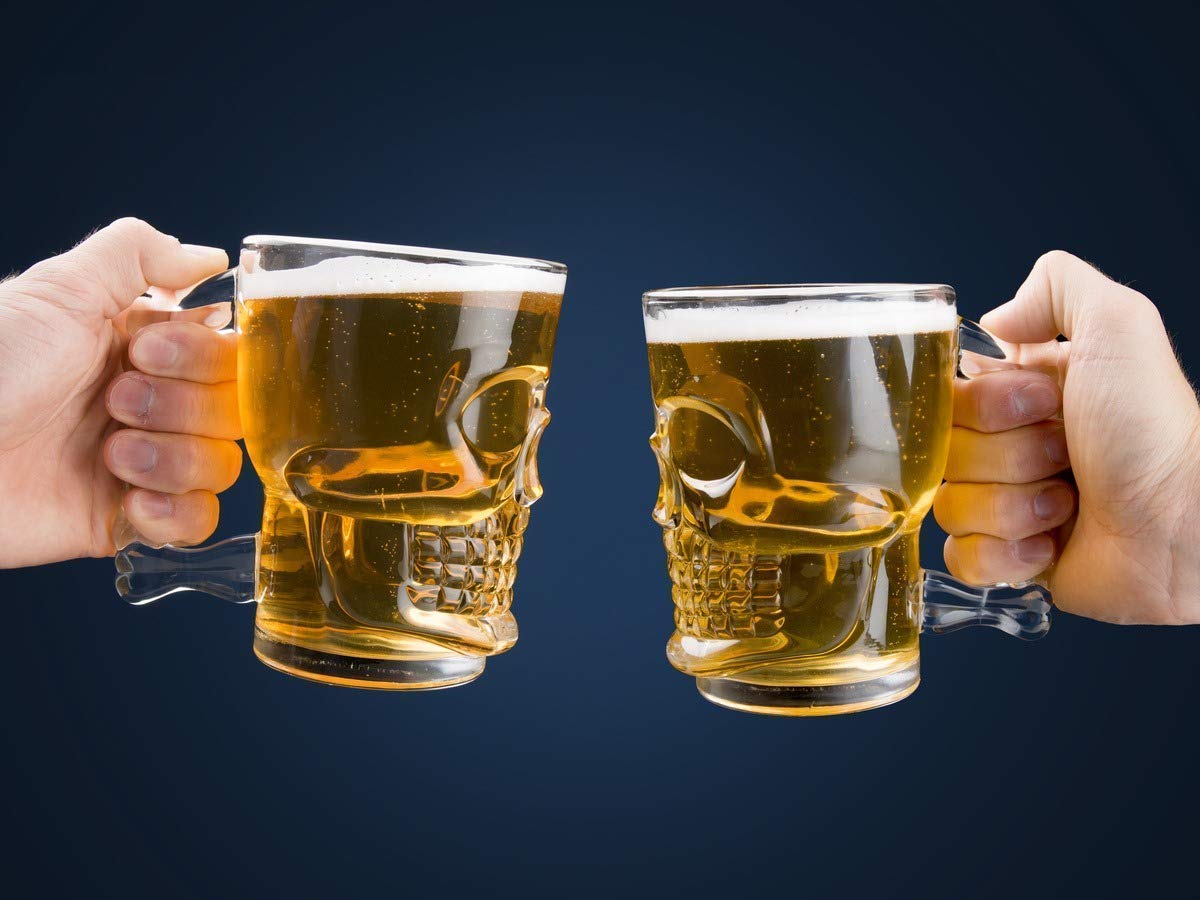 Skull Beer Mug (500 ml)