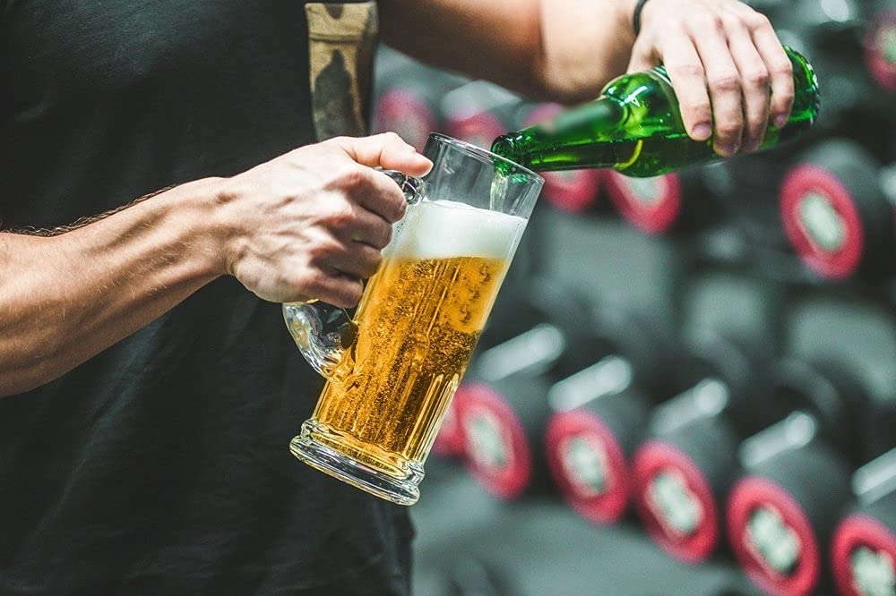 Muscle Beer Mug (600 ml)