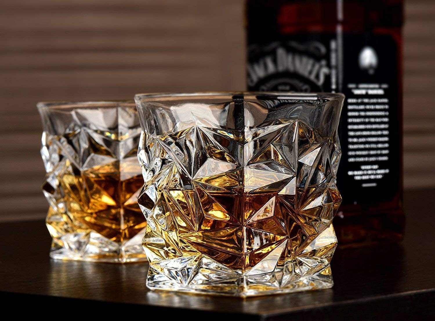 Diamond Whiskey Glass